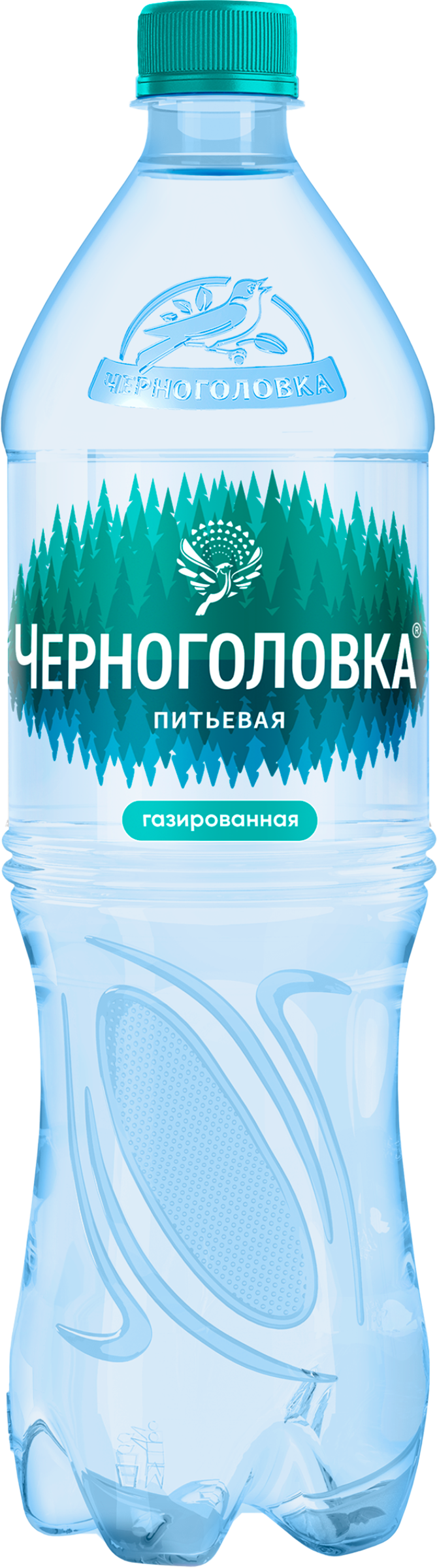 Изображение товара Вода ЧЕРНОГОЛОВКА газированная, 1.5л