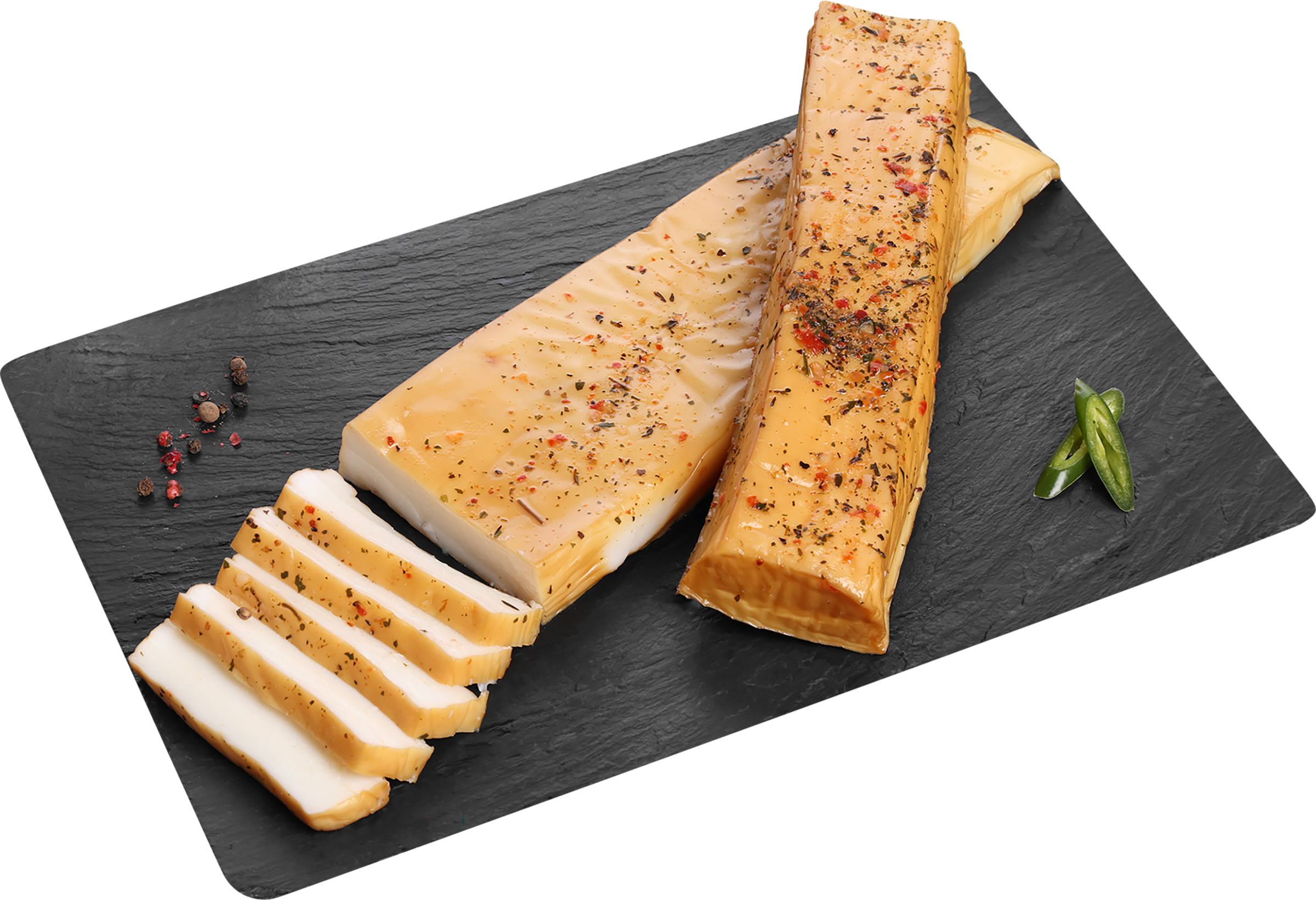 Изображение товара Кальмар Гигантский горячего копчения ЛЕНТА FRESH филе, фасованный,  весовой