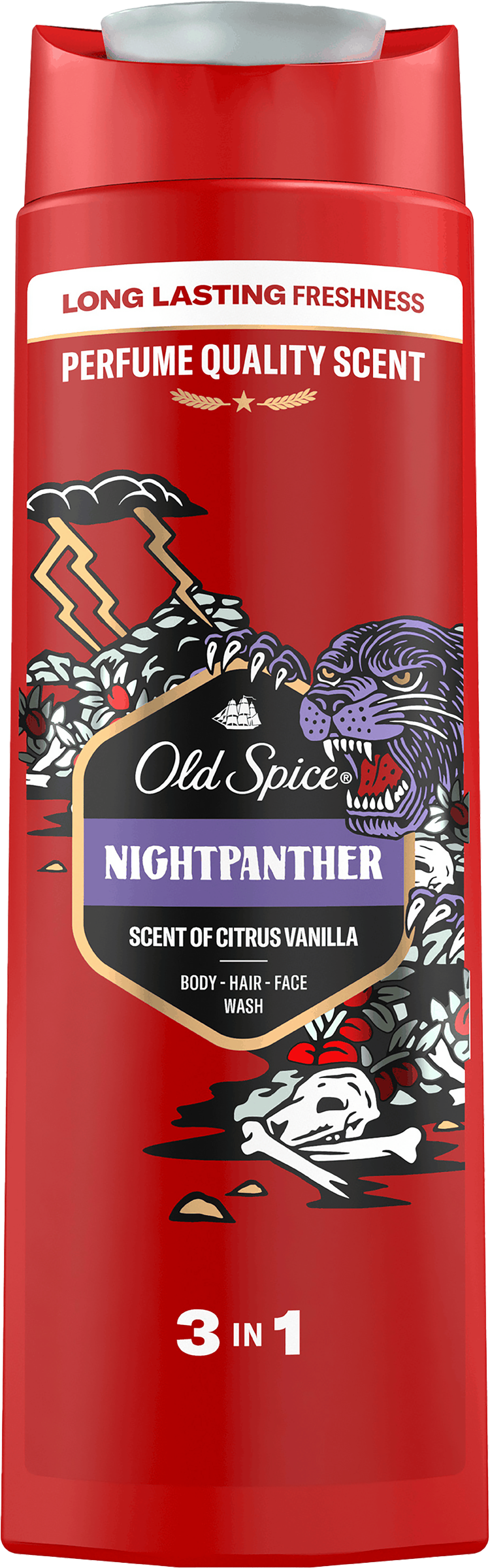 Изображение товара Гель для душа-шампунь мужской OLD SPICE Nightpanther, 400мл