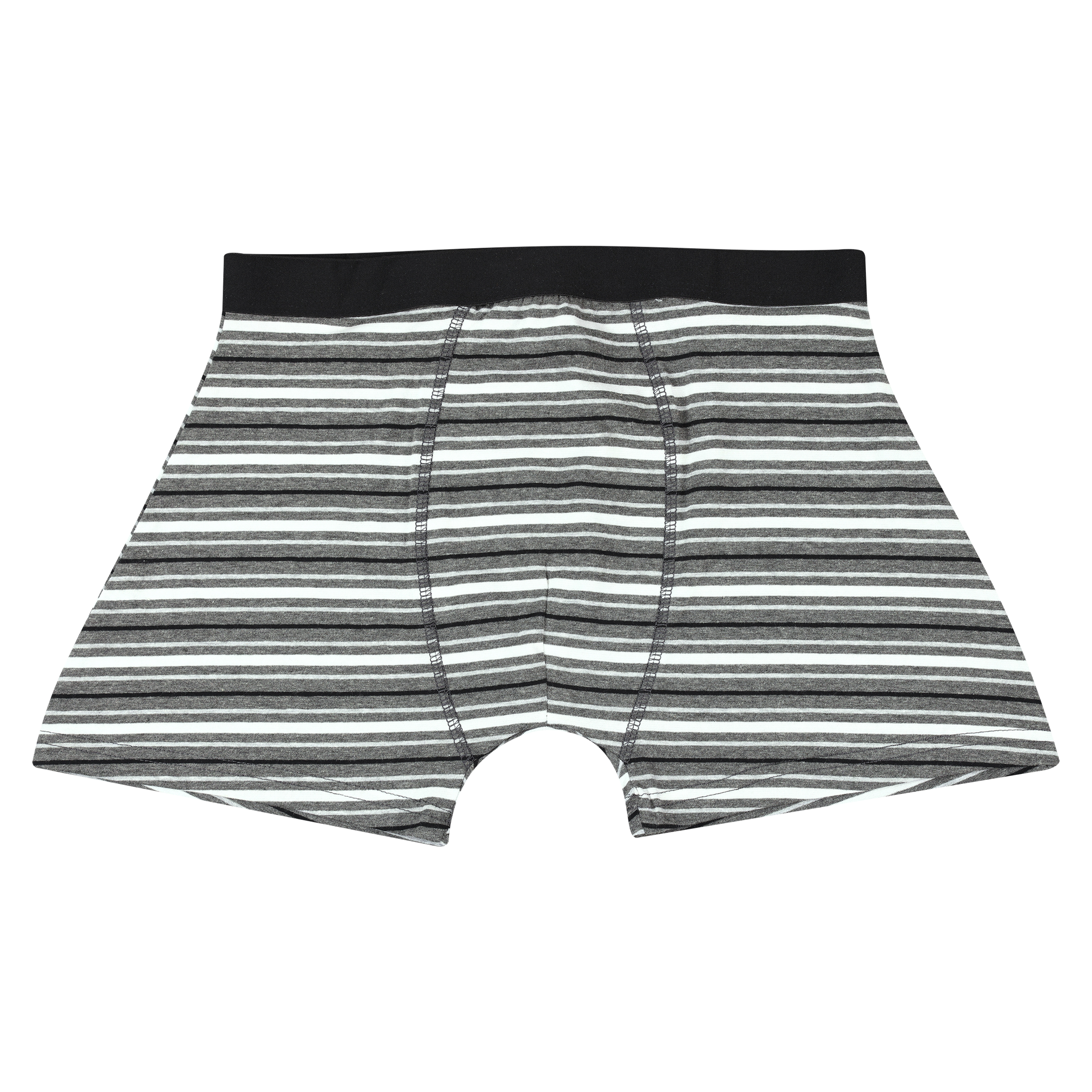 Изображение товара Мужские боксеры INWIN в цветах серый меланж и черный, размер 46-54