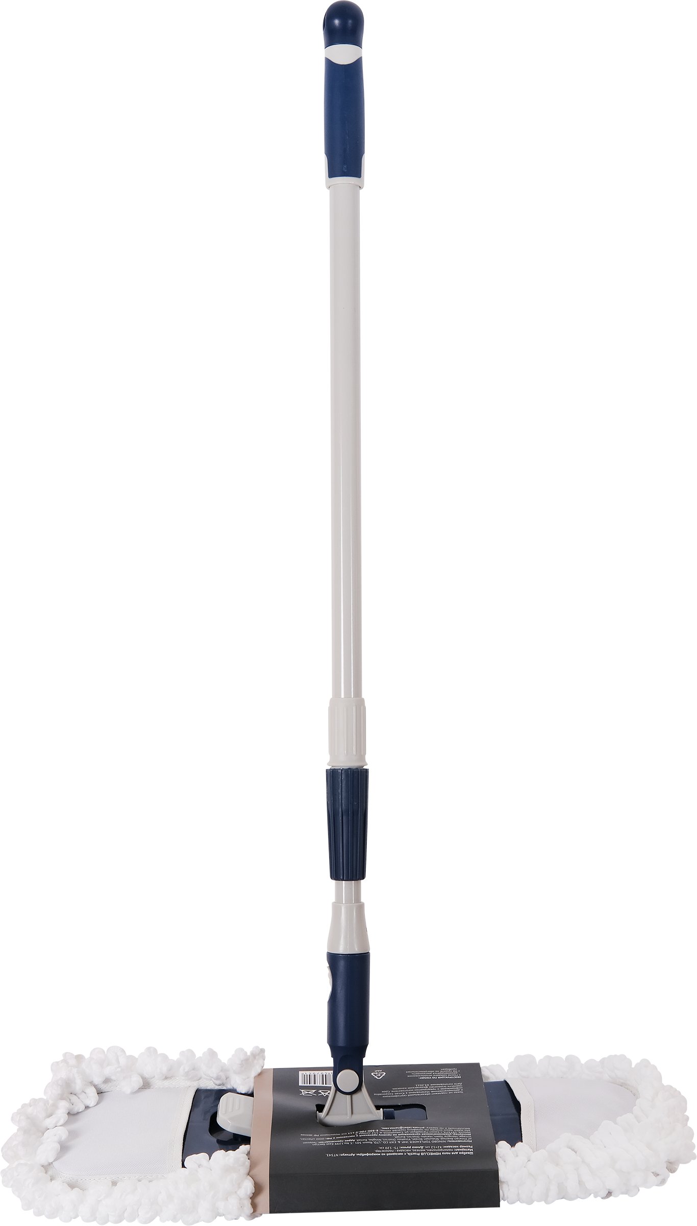 Изображение товара Швабра для пола HOMECLUB Practik 42x12см с насадкой из микрофибры