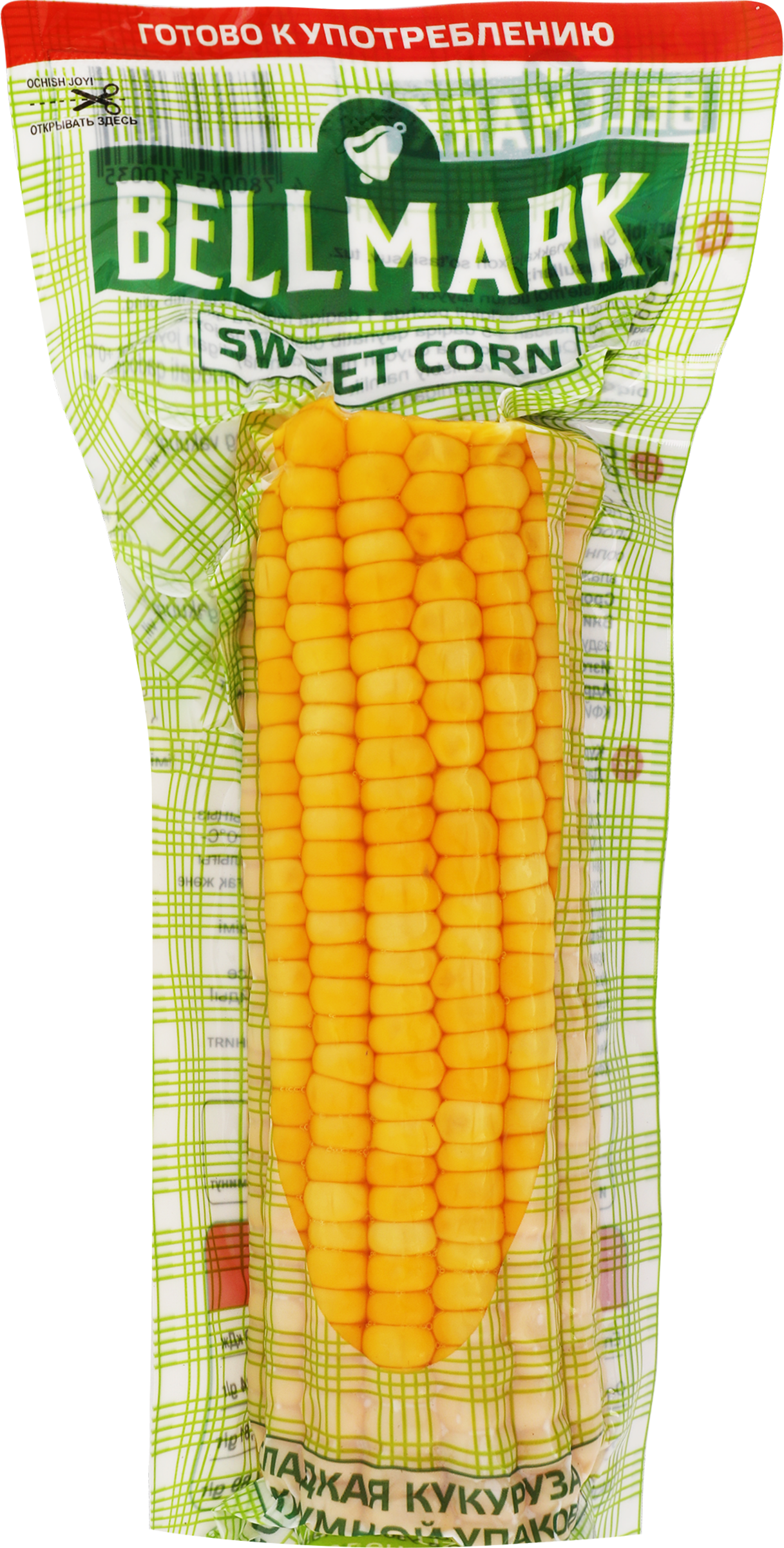Изображение товара Кукуруза вареная, готовая к употреблению, шт