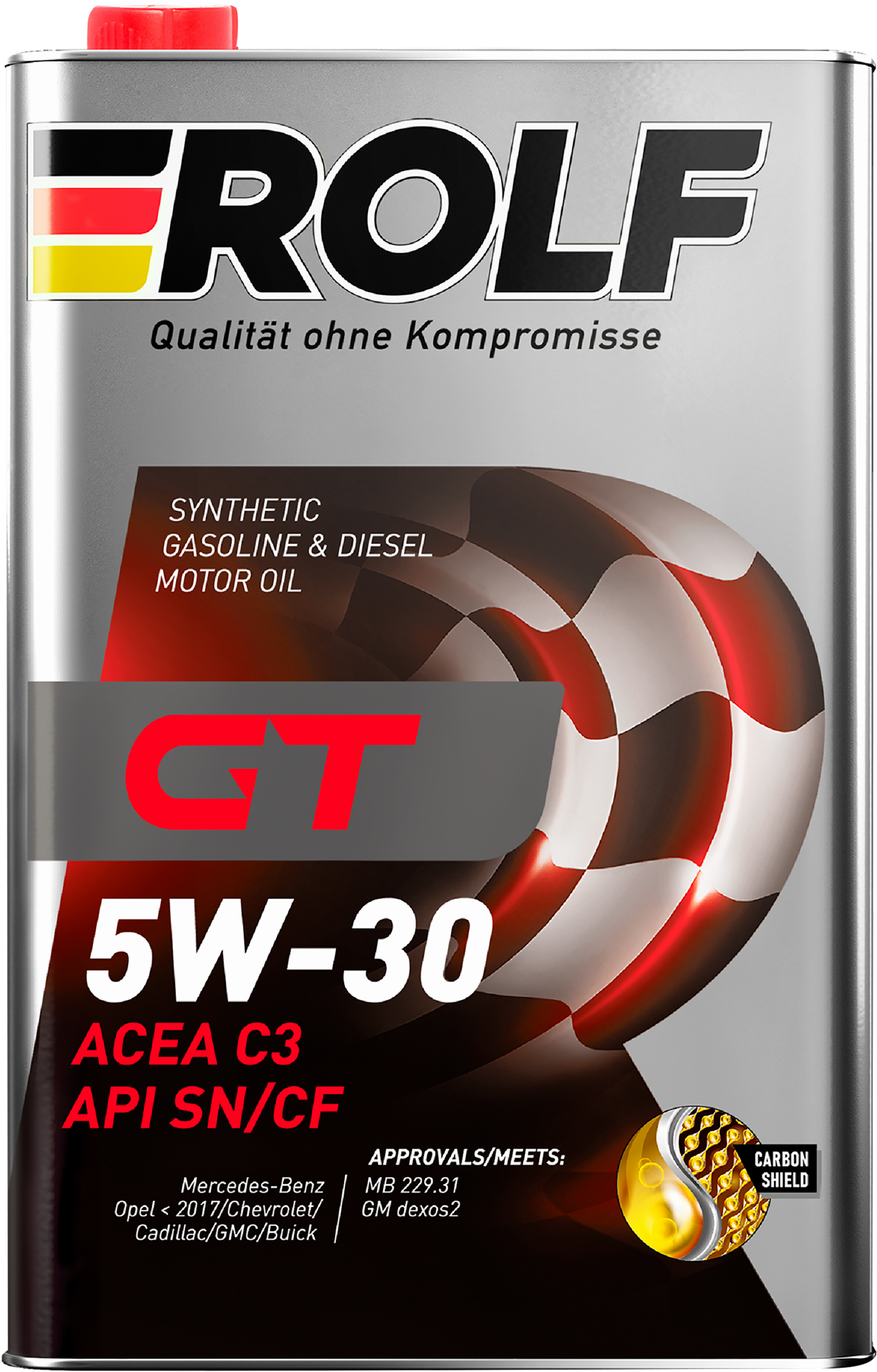 Изображение товара Масло моторное ROLF GT SAE 5W-30 синтетическое 1л для автомобилей