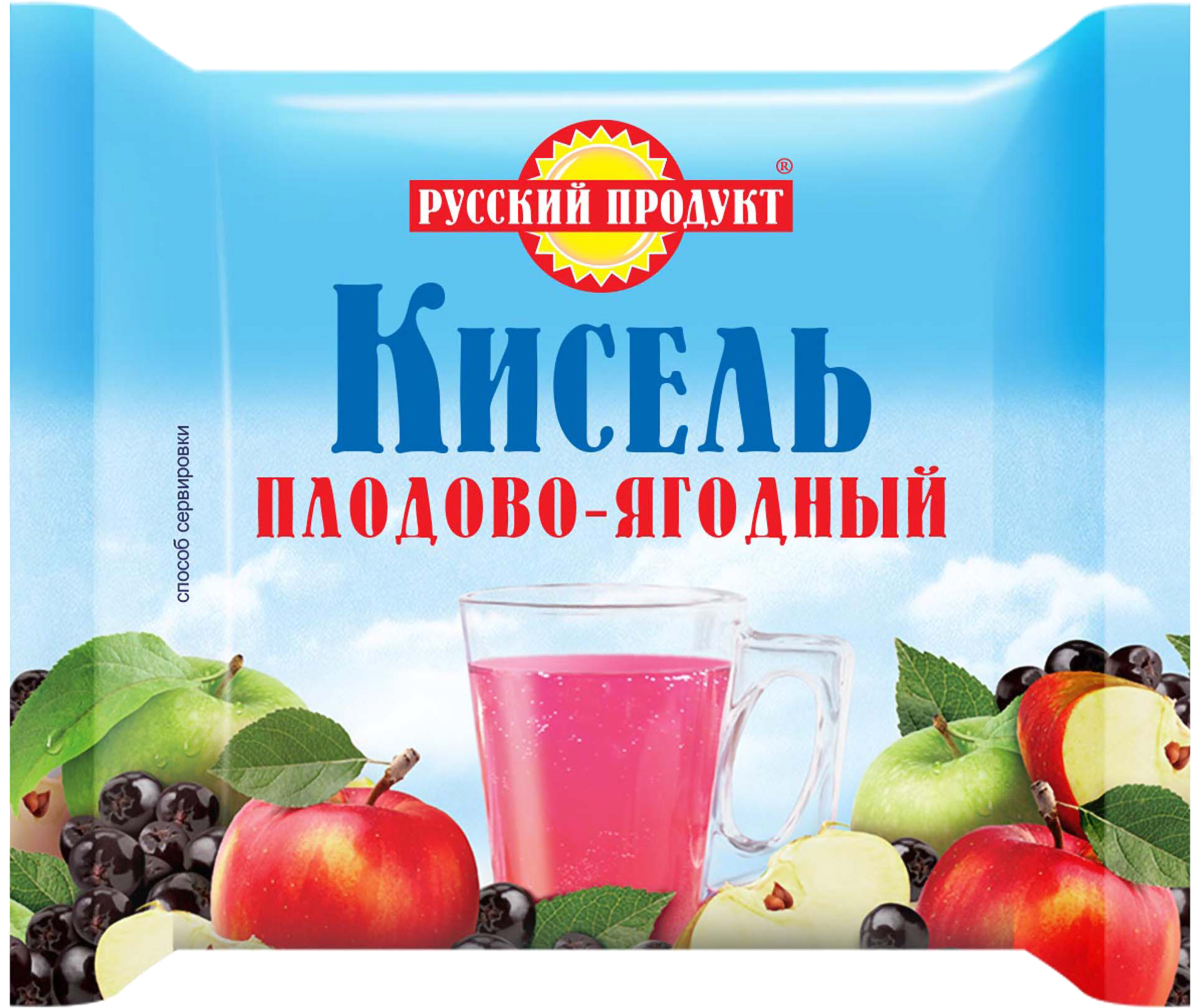 Изображение товара Кисель РУССКИЙ ПРОДУКТ Плодово-ягодный 190г натуральный напиток