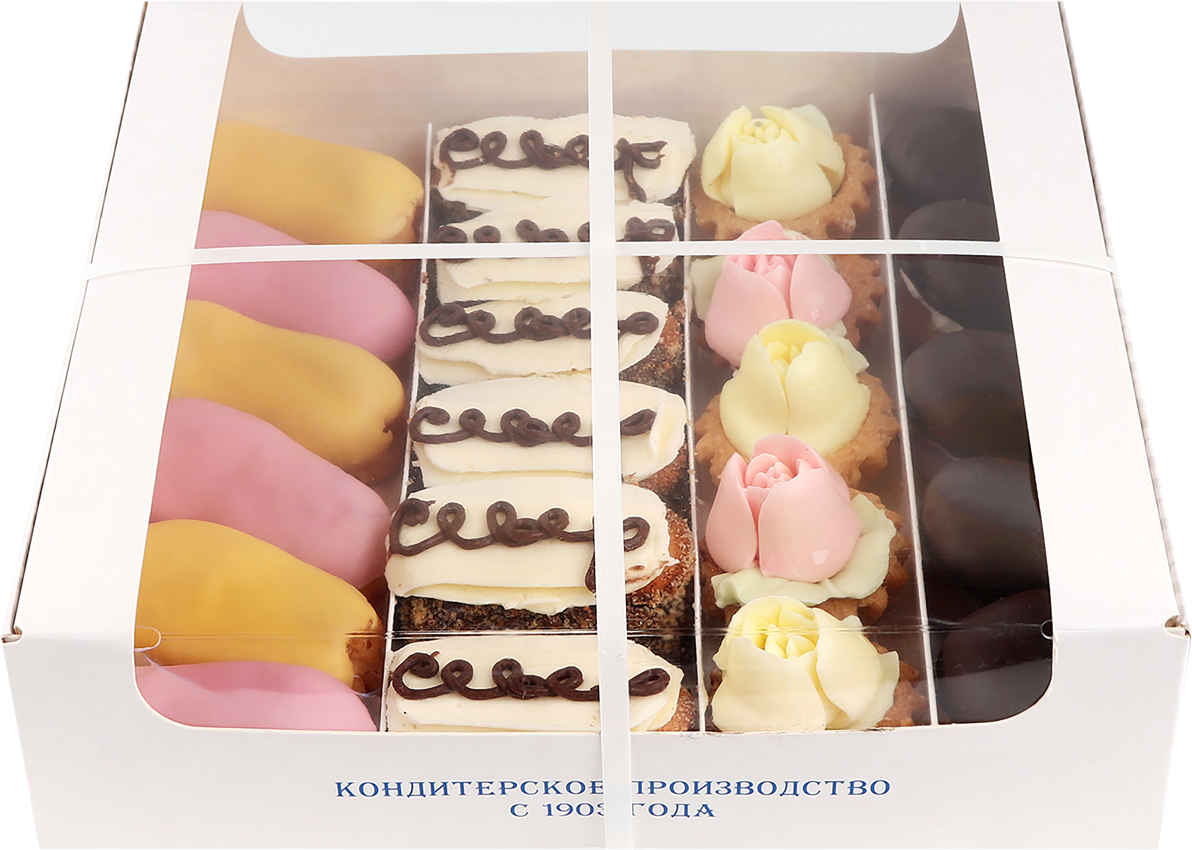 Изображение товара Набор пирожных СЕВЕР Птифюръ Суаре 300г сладкий десерт российский