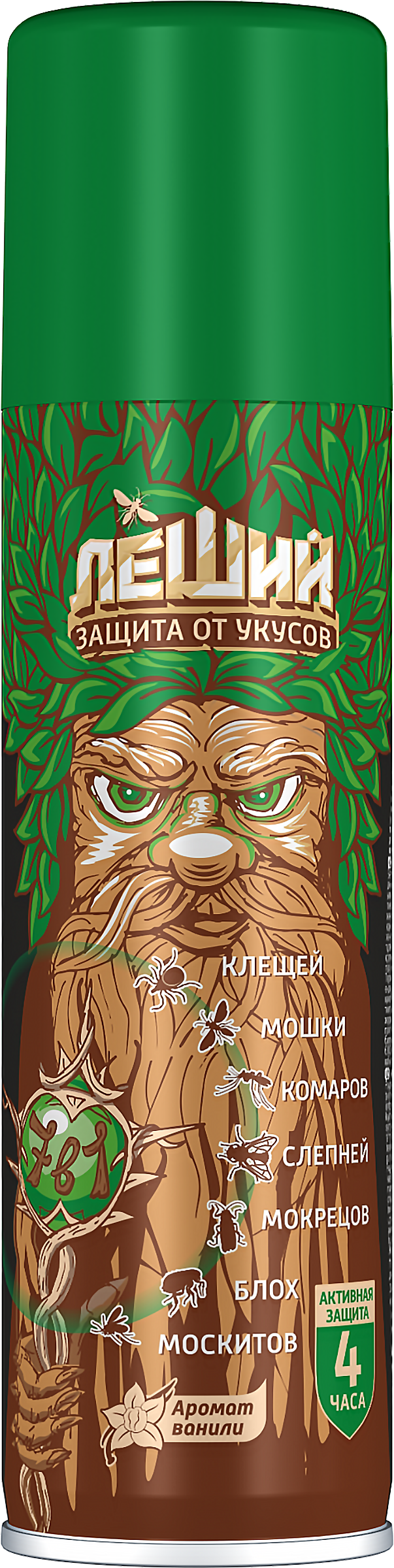 Изображение товара Аэрозоль-репеллент ЛЕШИЙ Комплексная защита 150ml