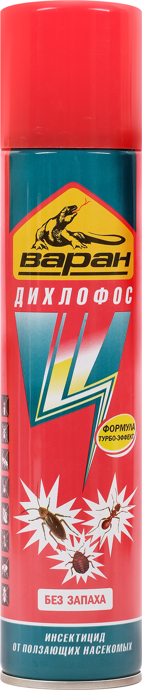 Изображение товара Инсектицид ВАРАН Ультра 190мл от ползающих насекомых без запаха эффективное средство