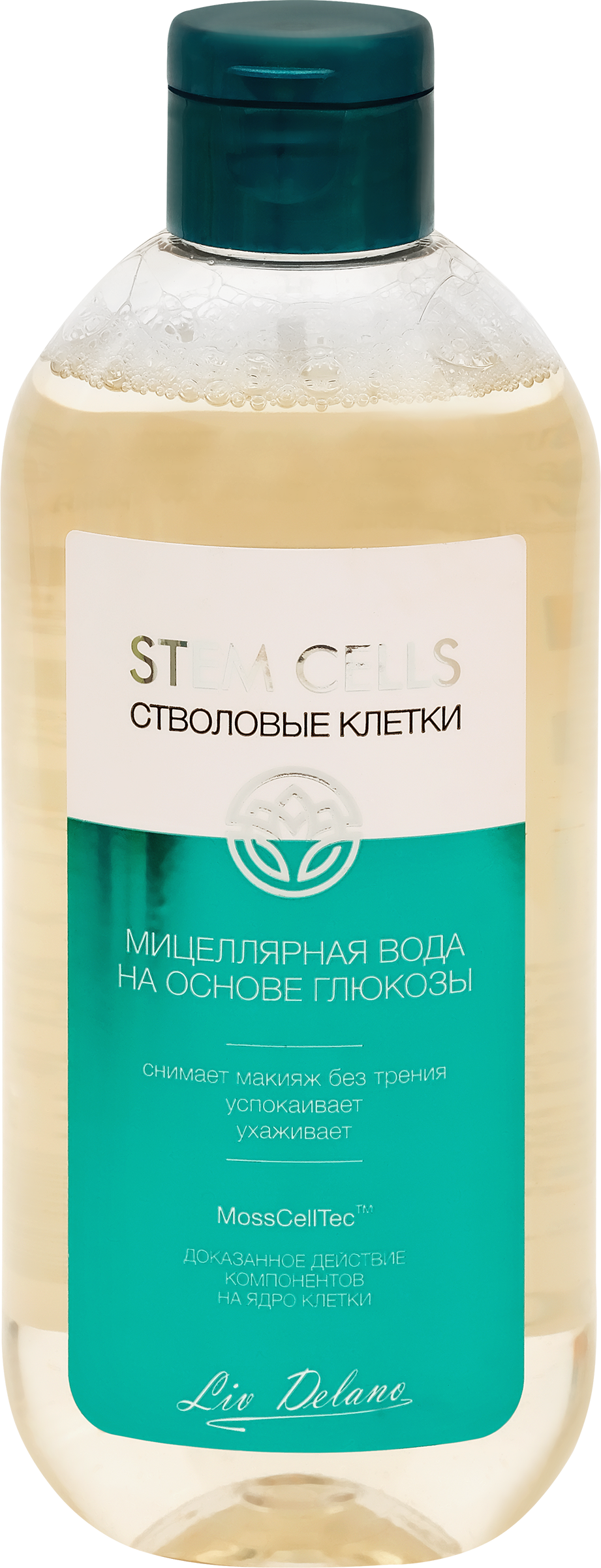 Изображение товара Вода мицеллярная LIV DELANO Stem Cells на основе глюкозы, 400мл
