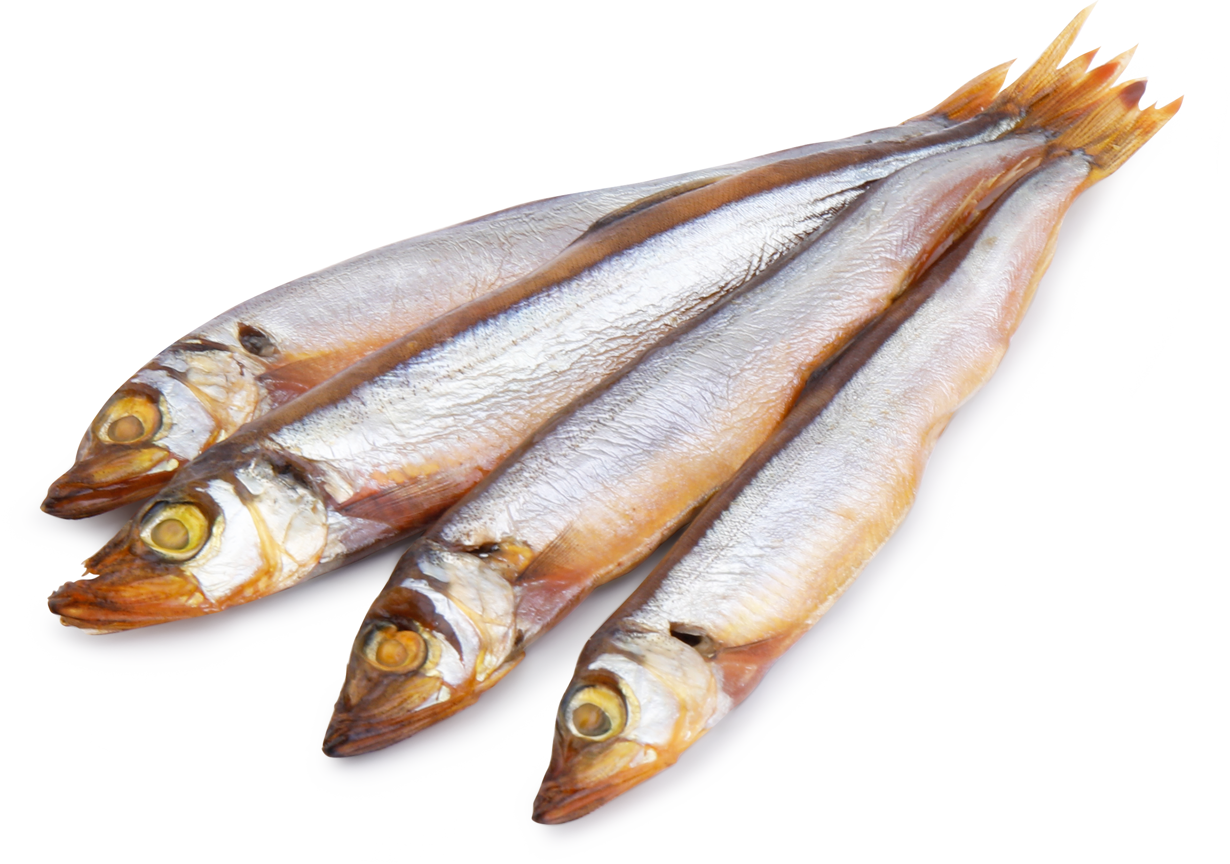 Изображение товара Мойва холодного копчения ЭКСТРА ФИШ неразделанная, весовая