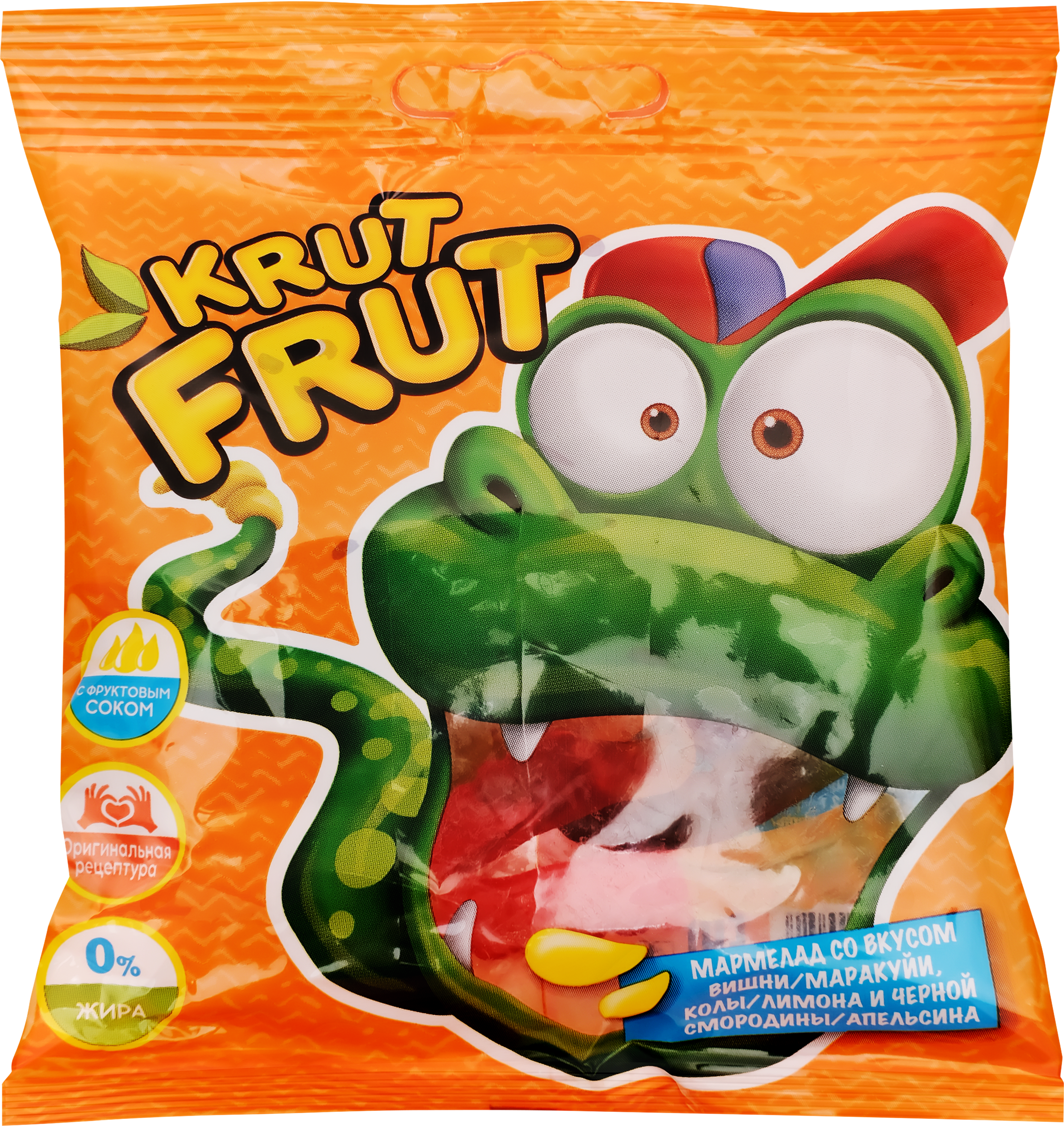 Изображение товара Мармелад жевательный KRUTFRUT Змейка, 70г