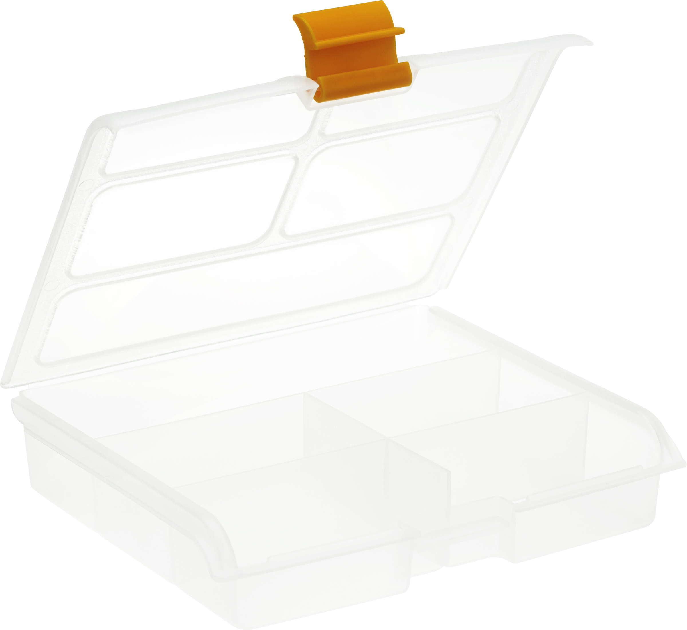 Изображение товара Блок для мелочей IDEA 11, 4х14, 2х3, 4см прозрачный - практичное решение для хранения мелких предме