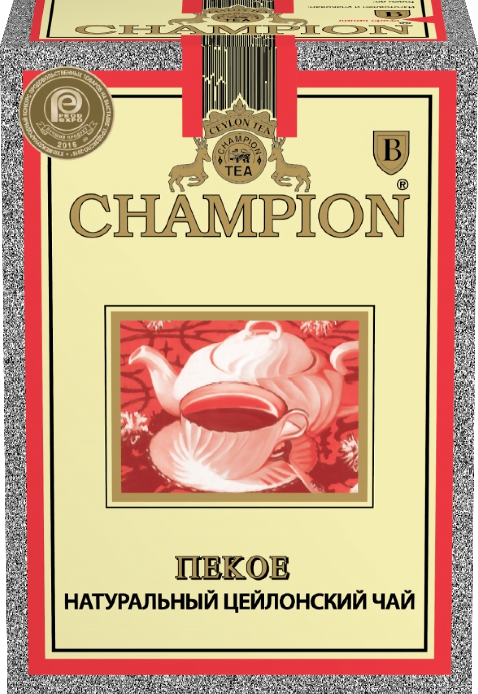 Изображение товара Чай черный листовой CHAMPION TEA Пекое Цейлонский 100г