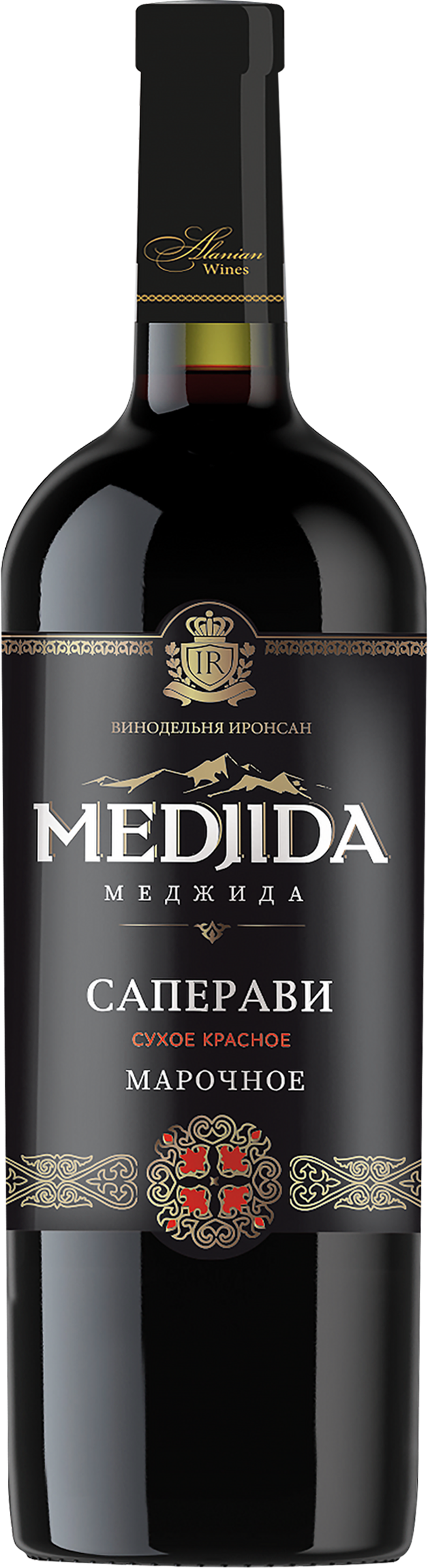 Изображение товара Вино MEDJIDA Саперави красное сухое 0.75л
