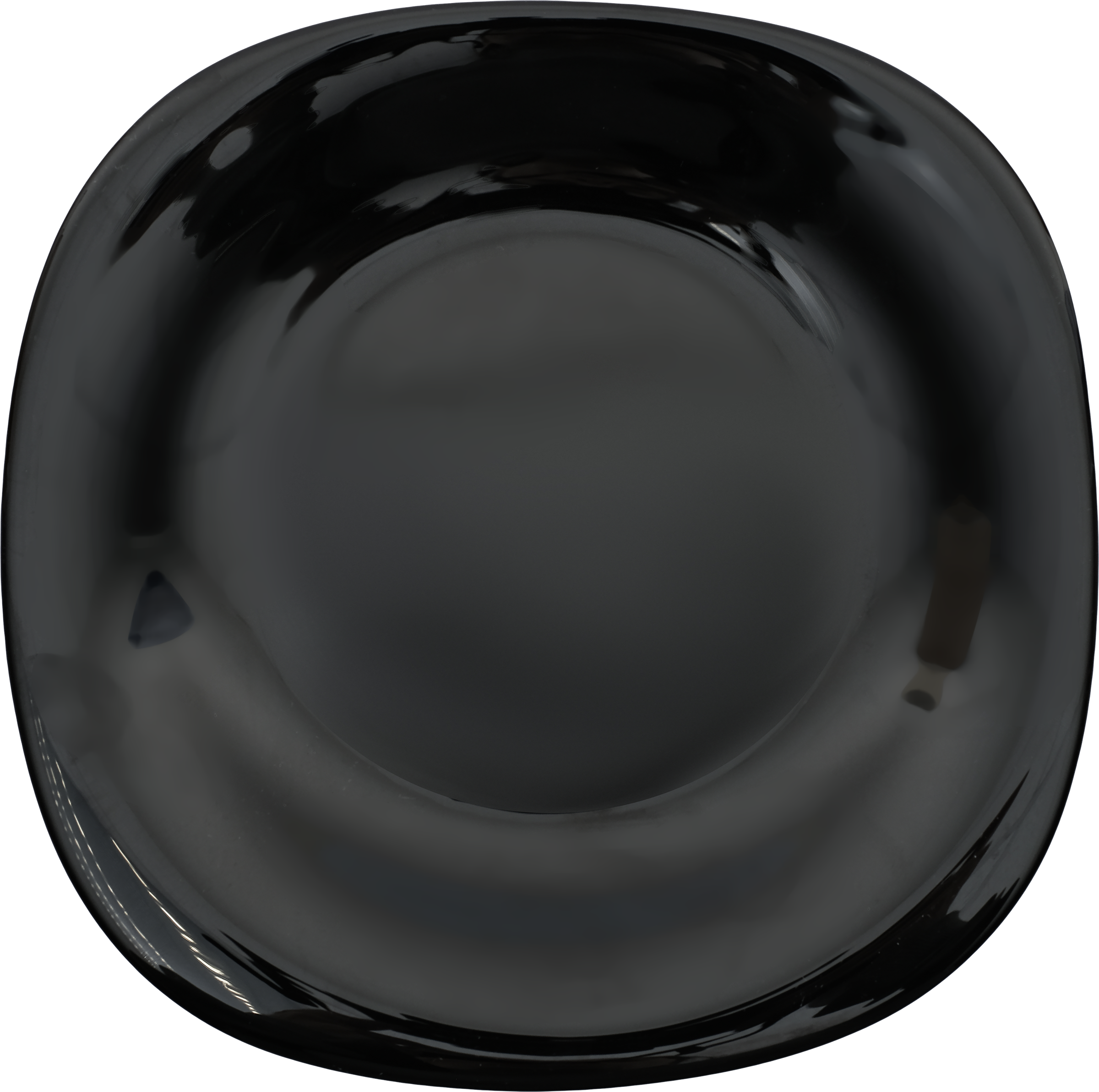 Изображение товара Тарелка десертная HOMECLUB Quadro Classic Black 19см, стекло Арт. HLFP85