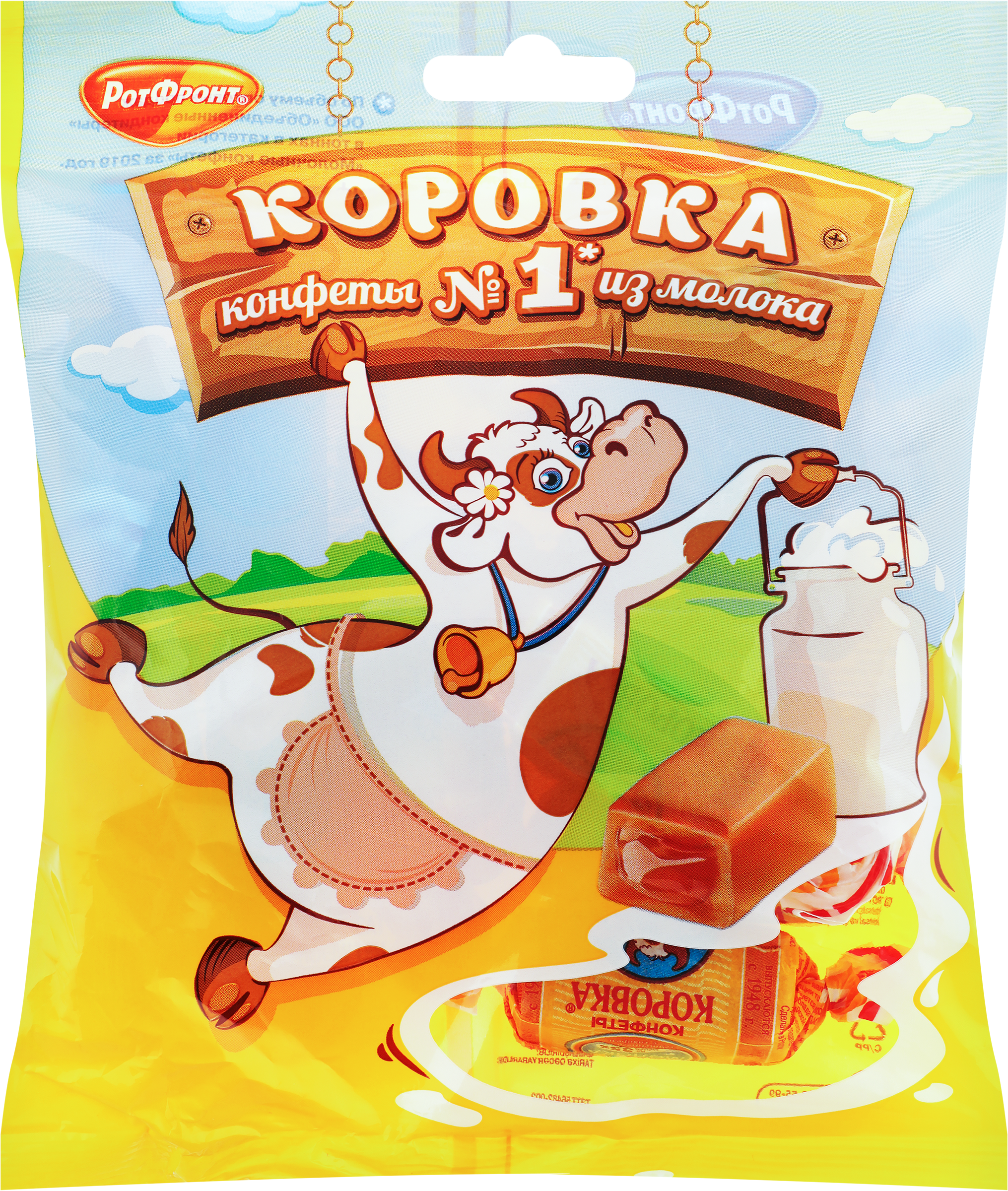 Изображение товара Конфеты РОТ ФРОНТ Коровка, 180г
