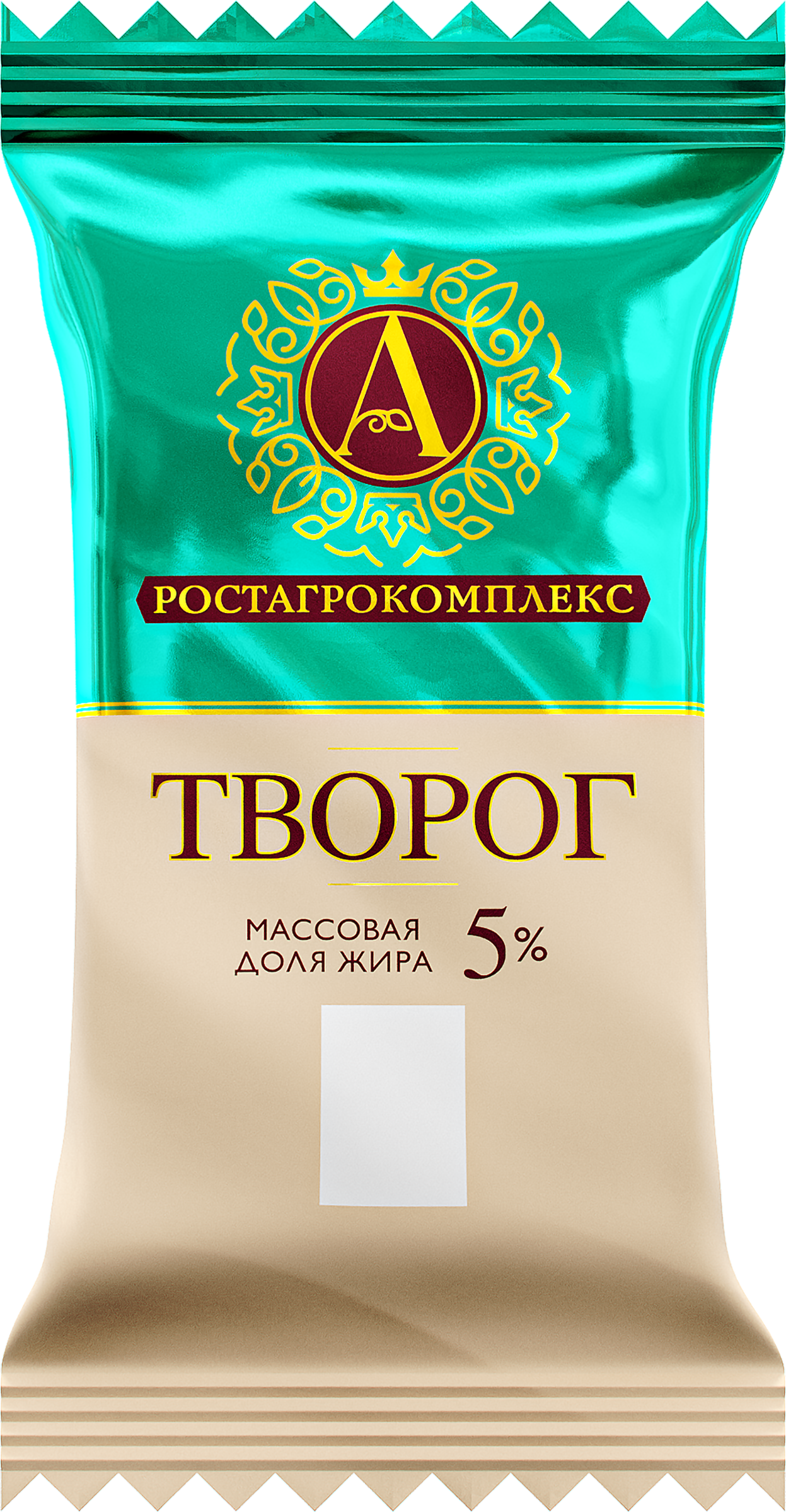 Изображение товара Творог А.РОСТАГРОКОМПЛЕКС 5%, без змж, 180г
