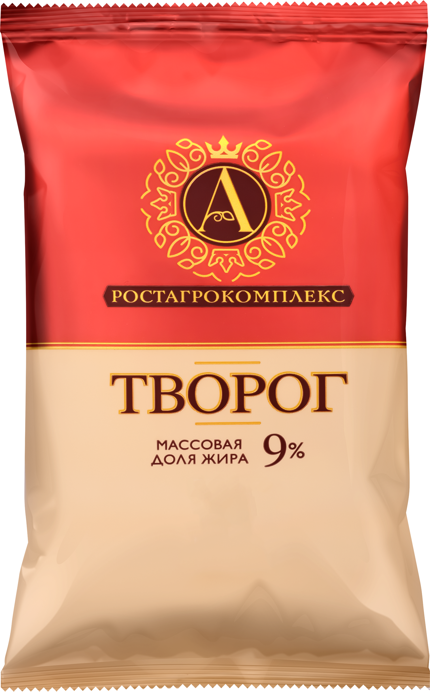 Изображение товара Творог А.РОСТАГРОКОМПЛЕКС 9%, без змж, 180г