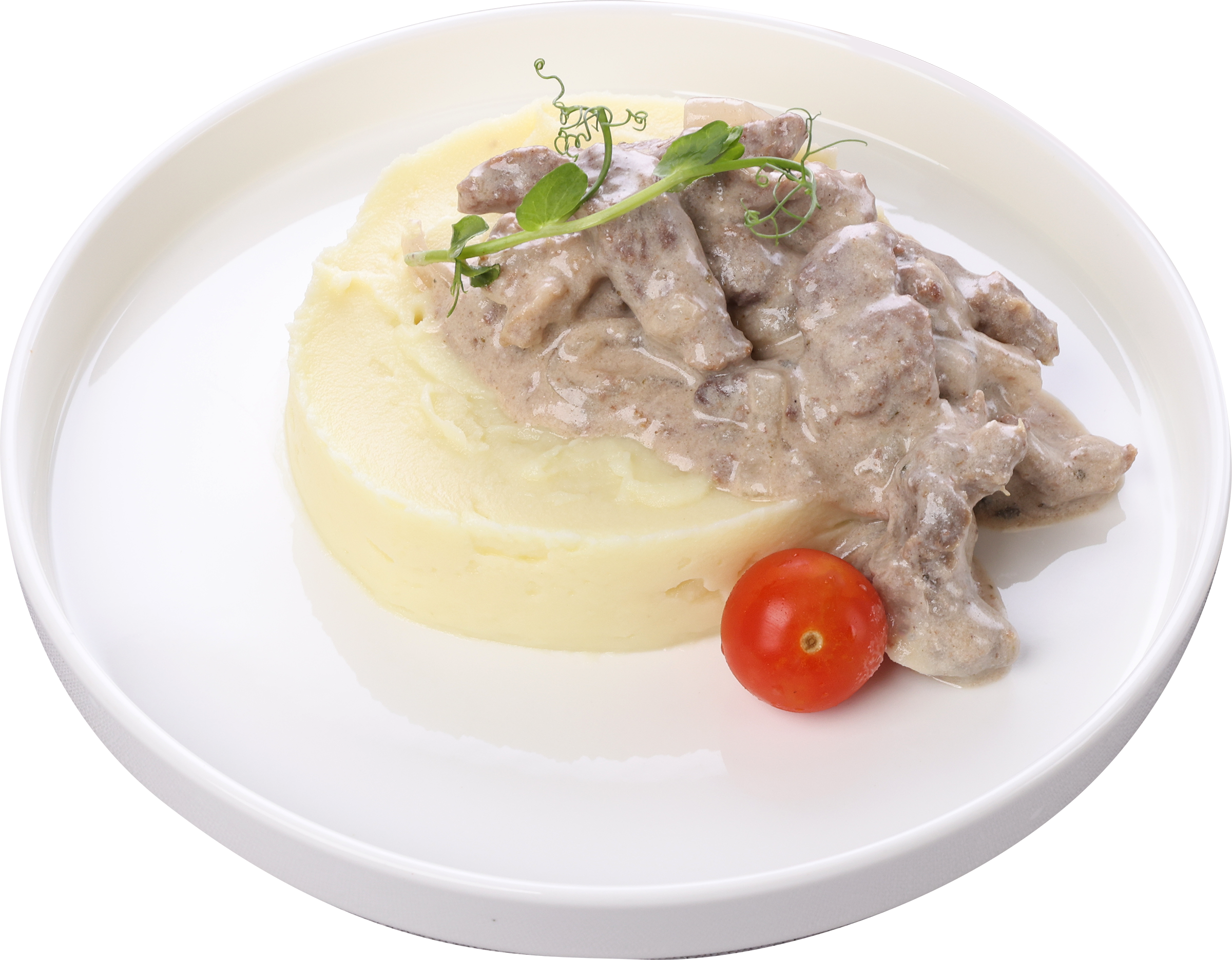 Изображение товара Бефстроганов ЛЕНТА FRESH с картофельным пюре, 260г