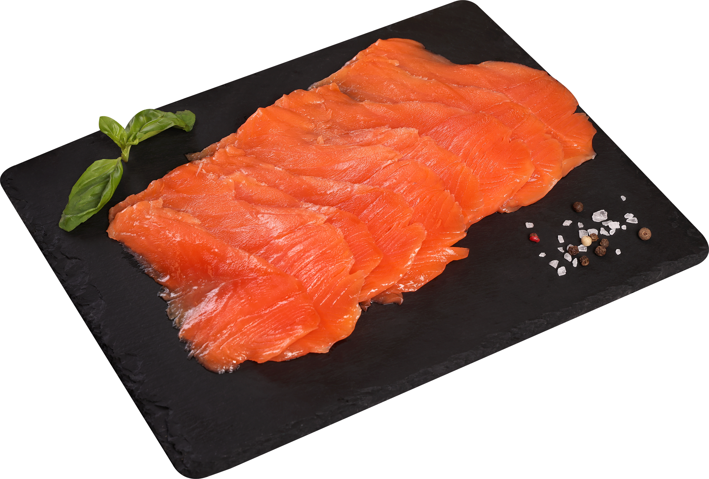 Изображение товара Форель Радужная слабосоленая ЛЕНТА FRESH филе-ломтики, весовая