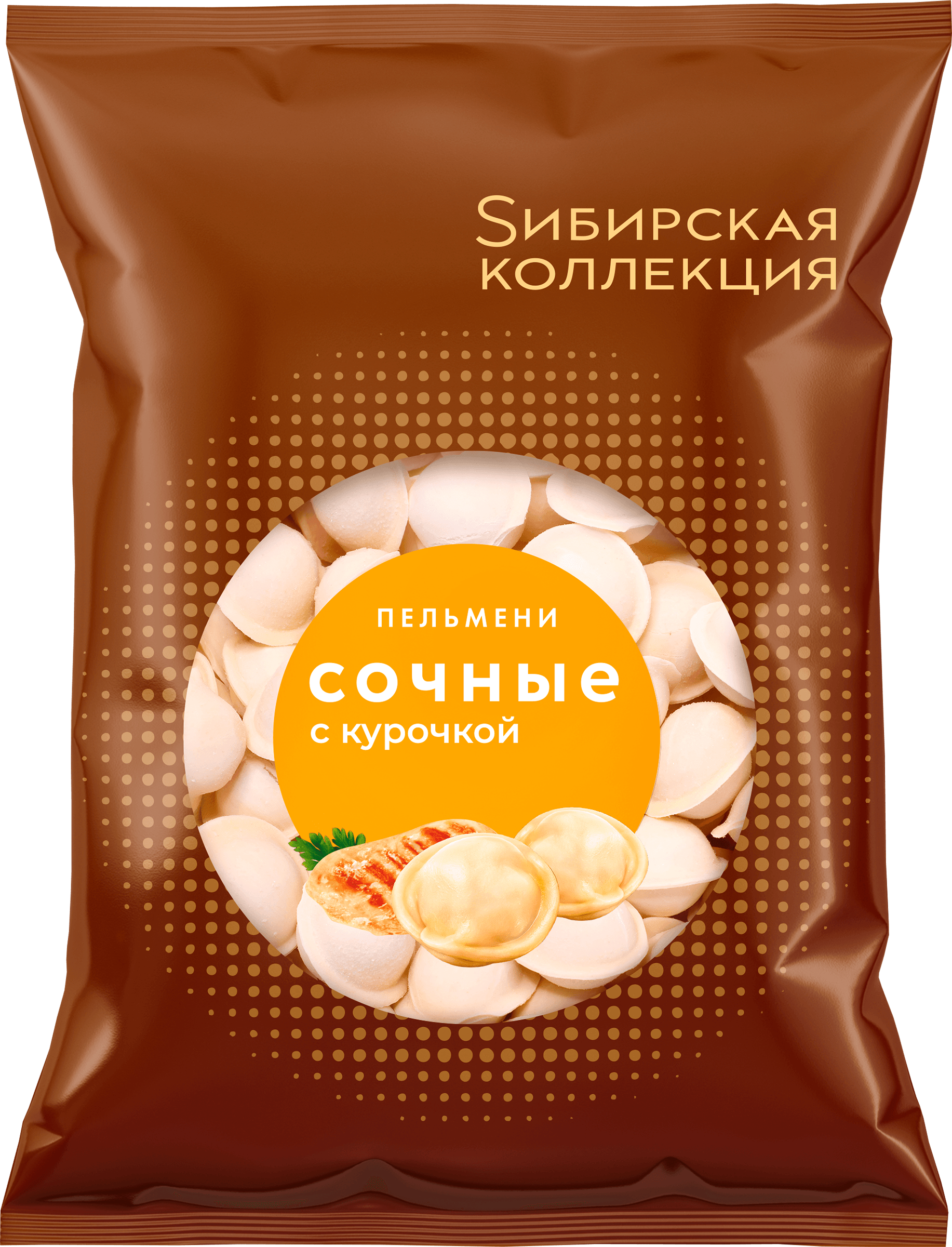 Изображение товара Пельмени СИБИРСКАЯ КОЛЛЕКЦИЯ Сочные с курочкой 700г замороженные