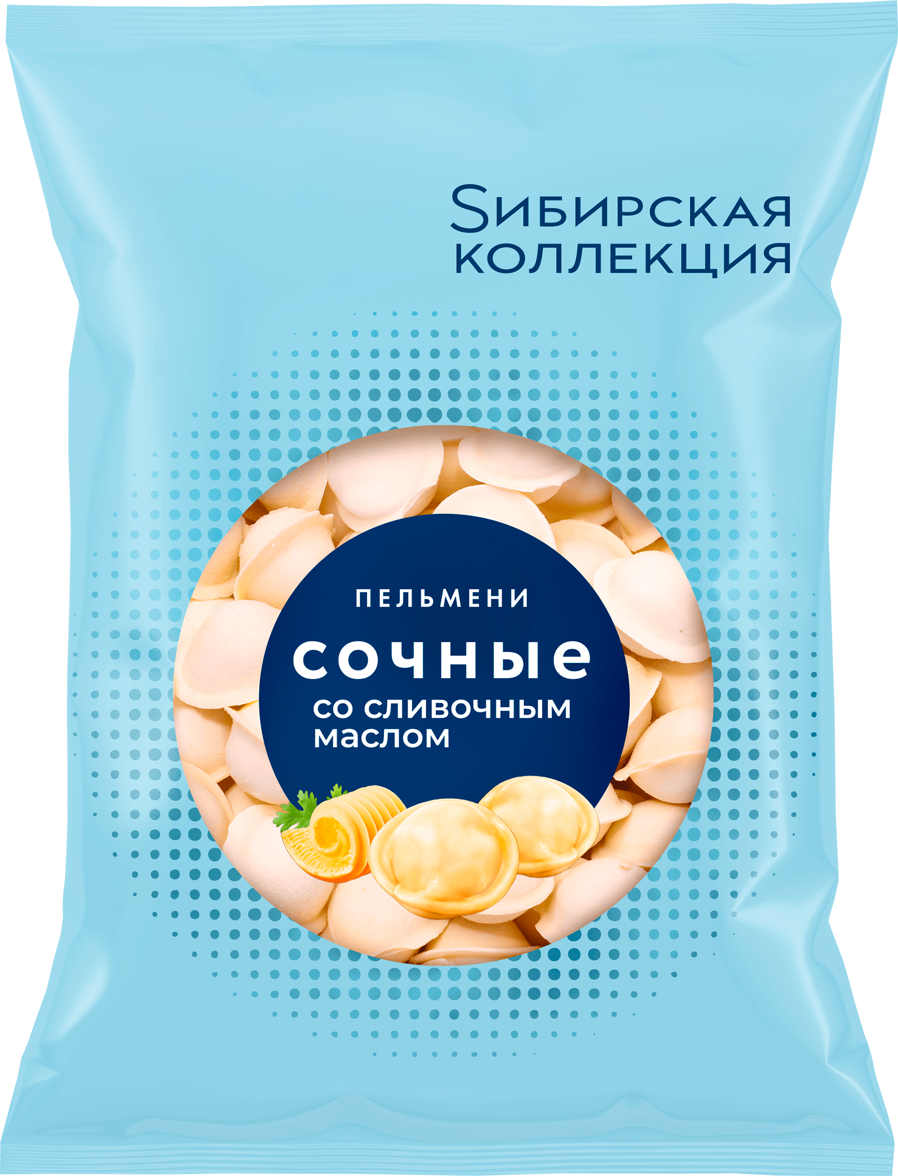 Изображение товара Пельмени СИБИРСКАЯ КОЛЛЕКЦИЯ со сливочным маслом 700г