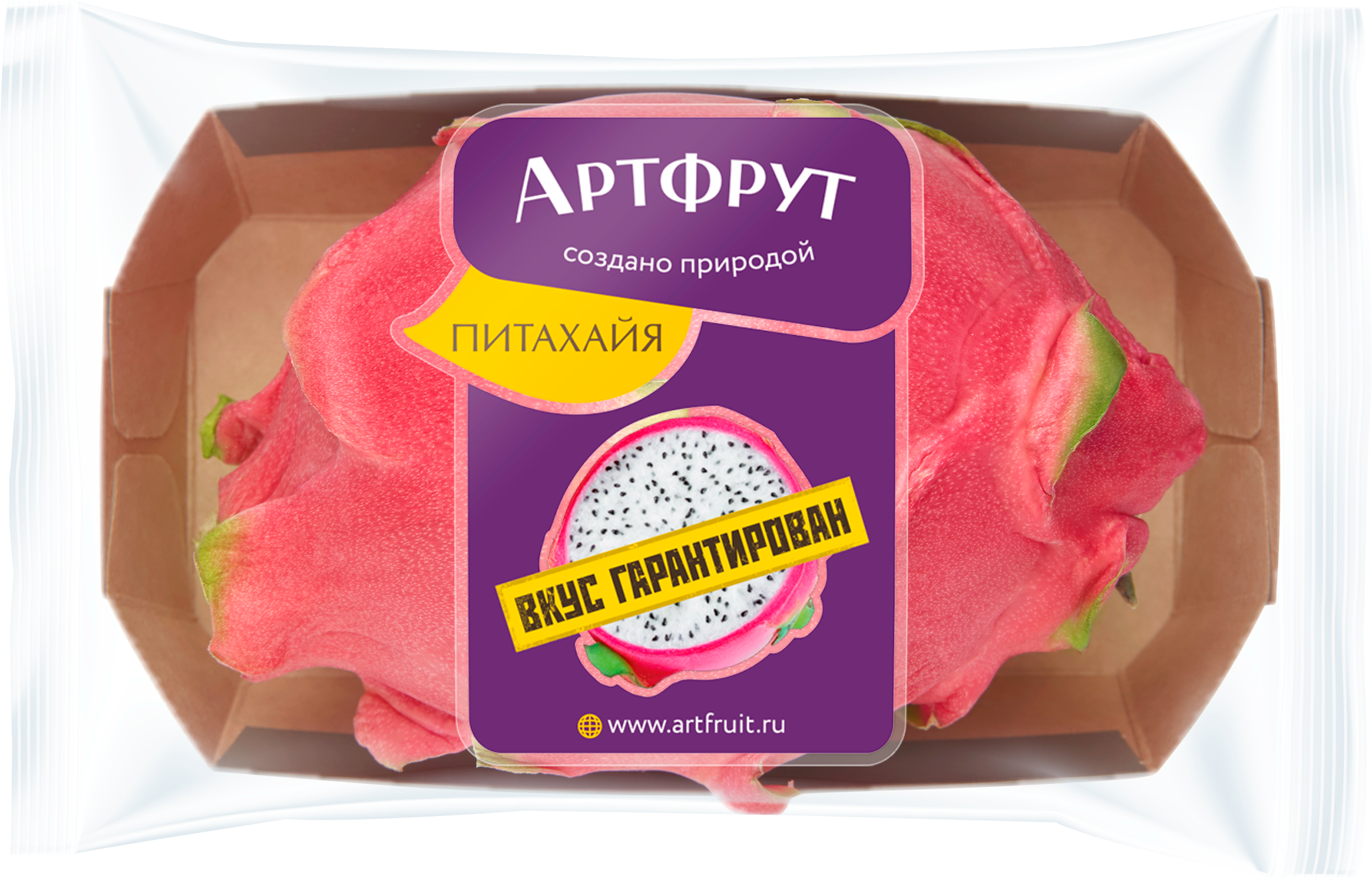 Изображение товара Питахайя красная АРТФРУТ - экзотический фрукт, свежий и полезный