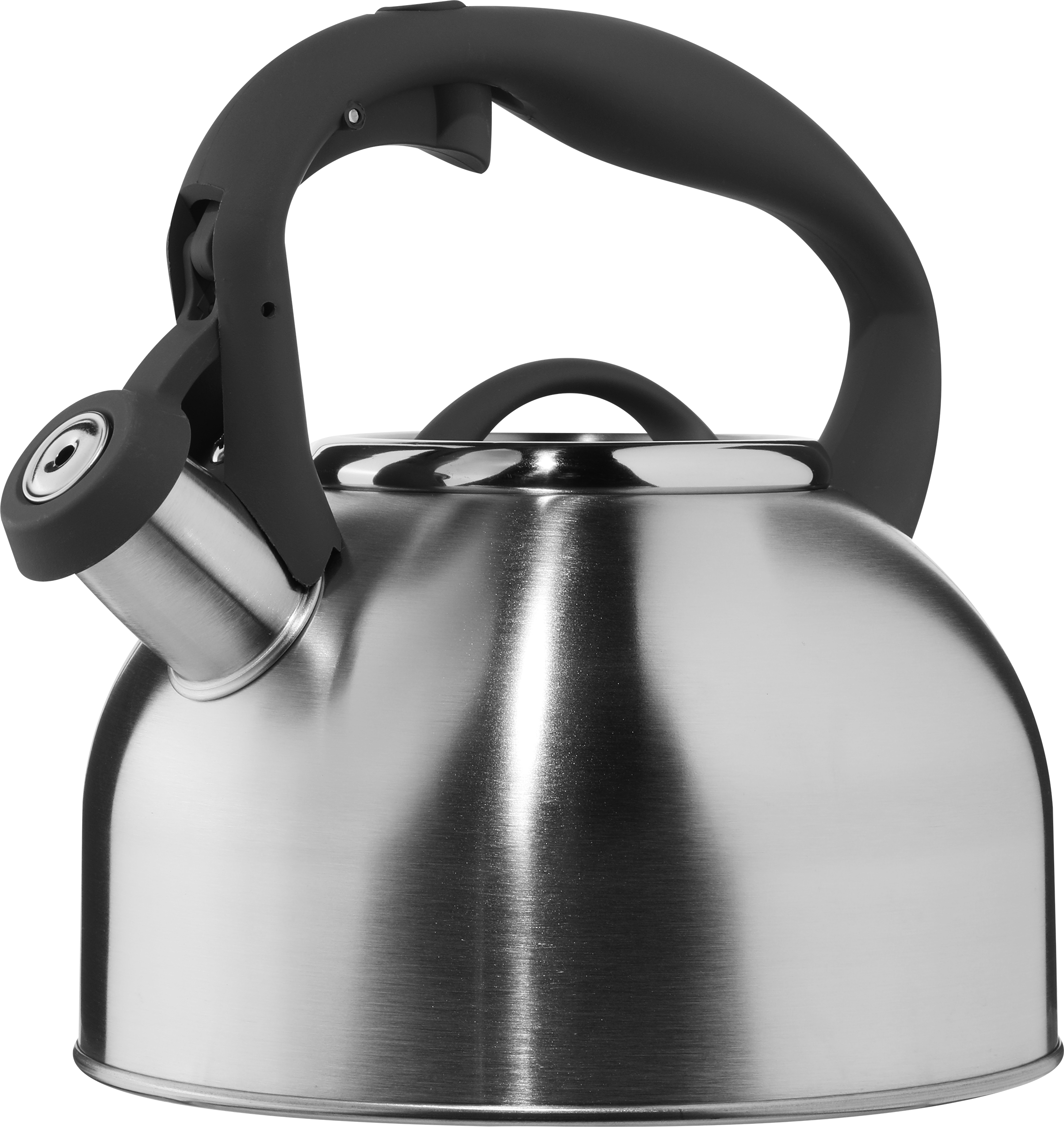 Изображение товара Чайник HOMECLUB Glide 2,5л со свистком из нержавейки для всех плит