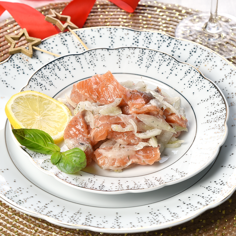 Изображение товара Лосось слабосоленый ЛЕНТА FRESH По-домашнему, филе, весовой, Россия