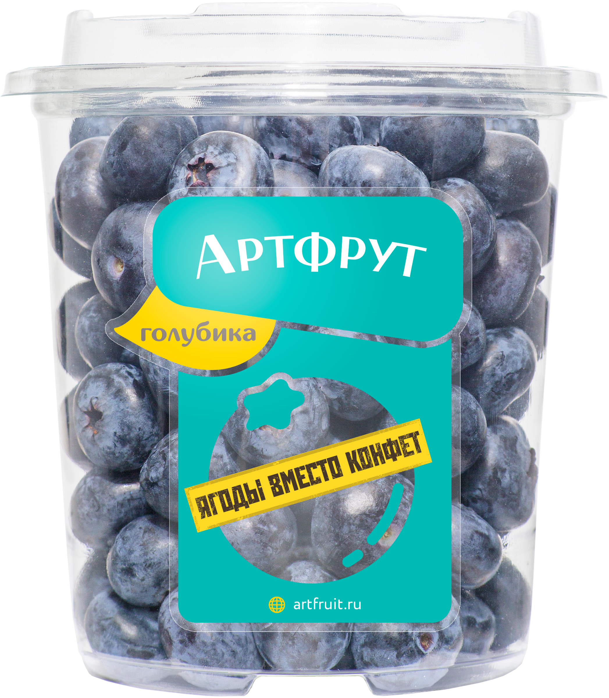 Изображение товара Ягоды голубики 500г Артфрут свежие для десертов и приготовления