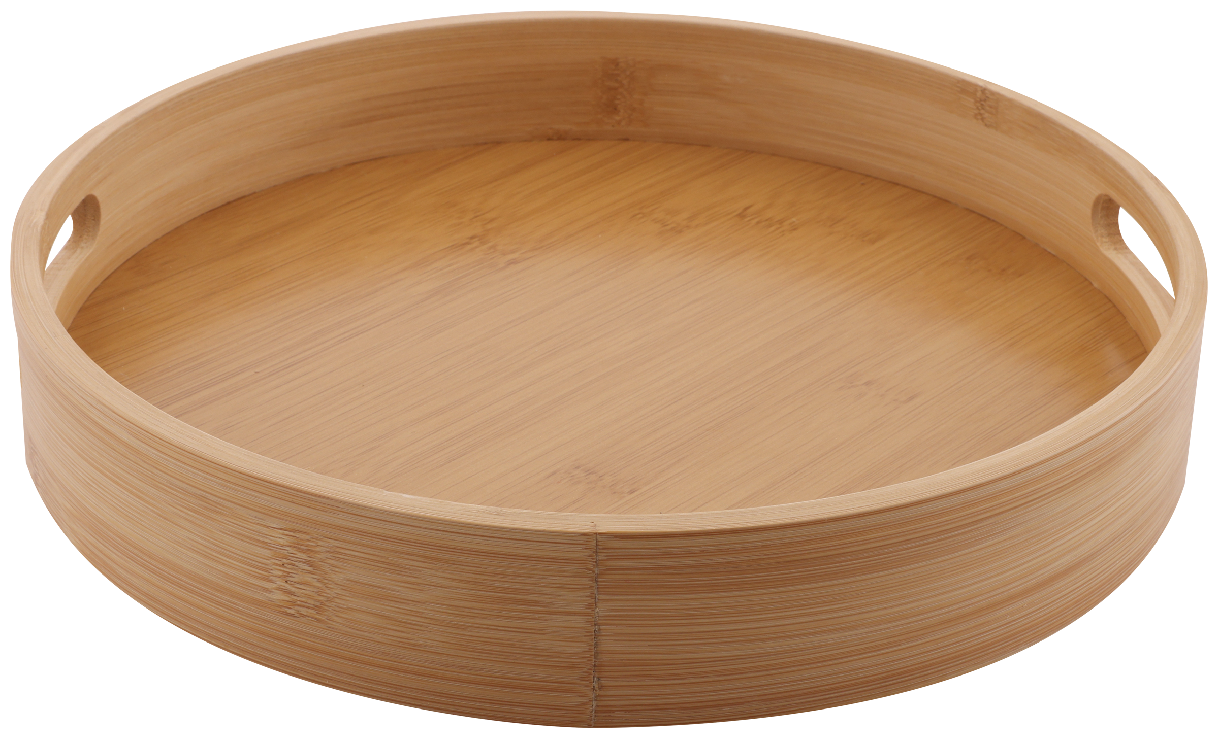 Изображение товара Поднос HOMECLUB круглый 30х5см из бамбука, стильный и практичный