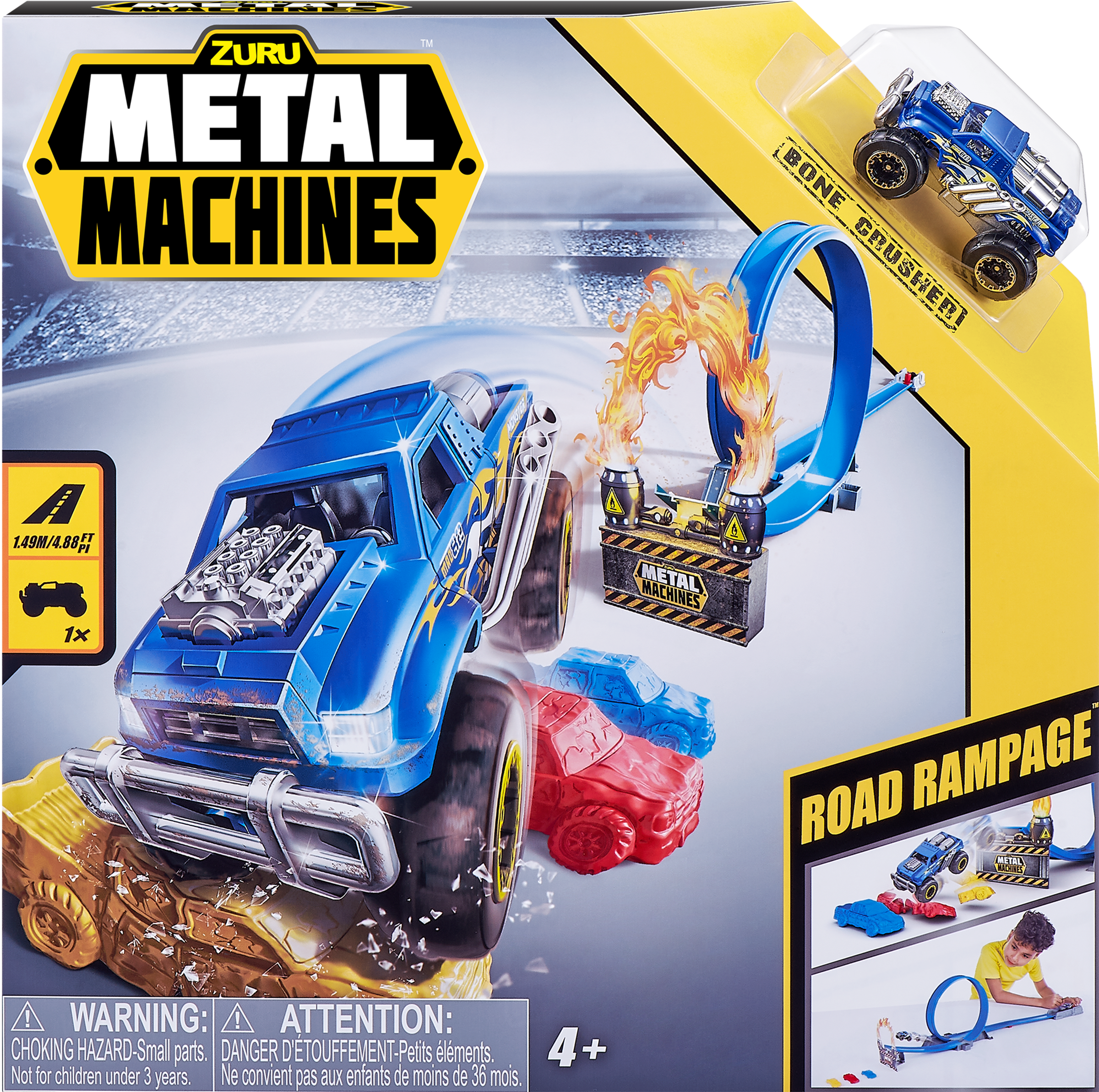 Изображение товара Набор игровой ZURU Трек с машинками, 17 предметов