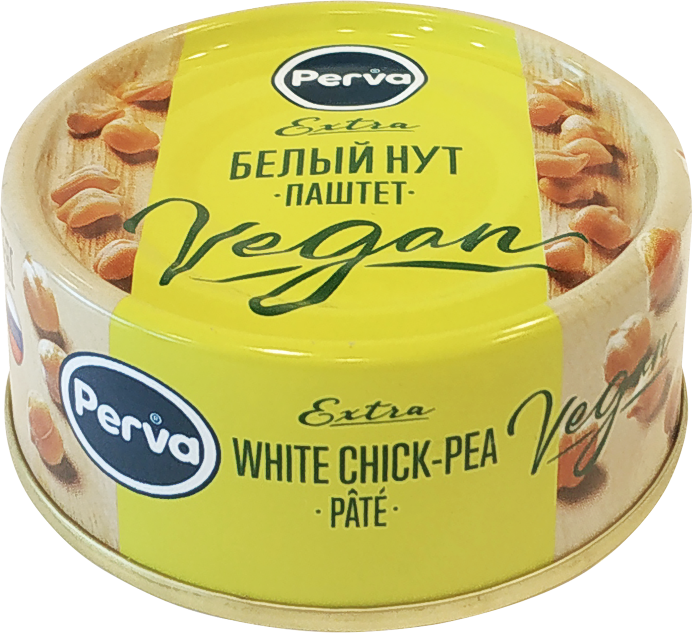 Изображение товара Паштет PERVA Extra Vegan, с белым нутом, 100г