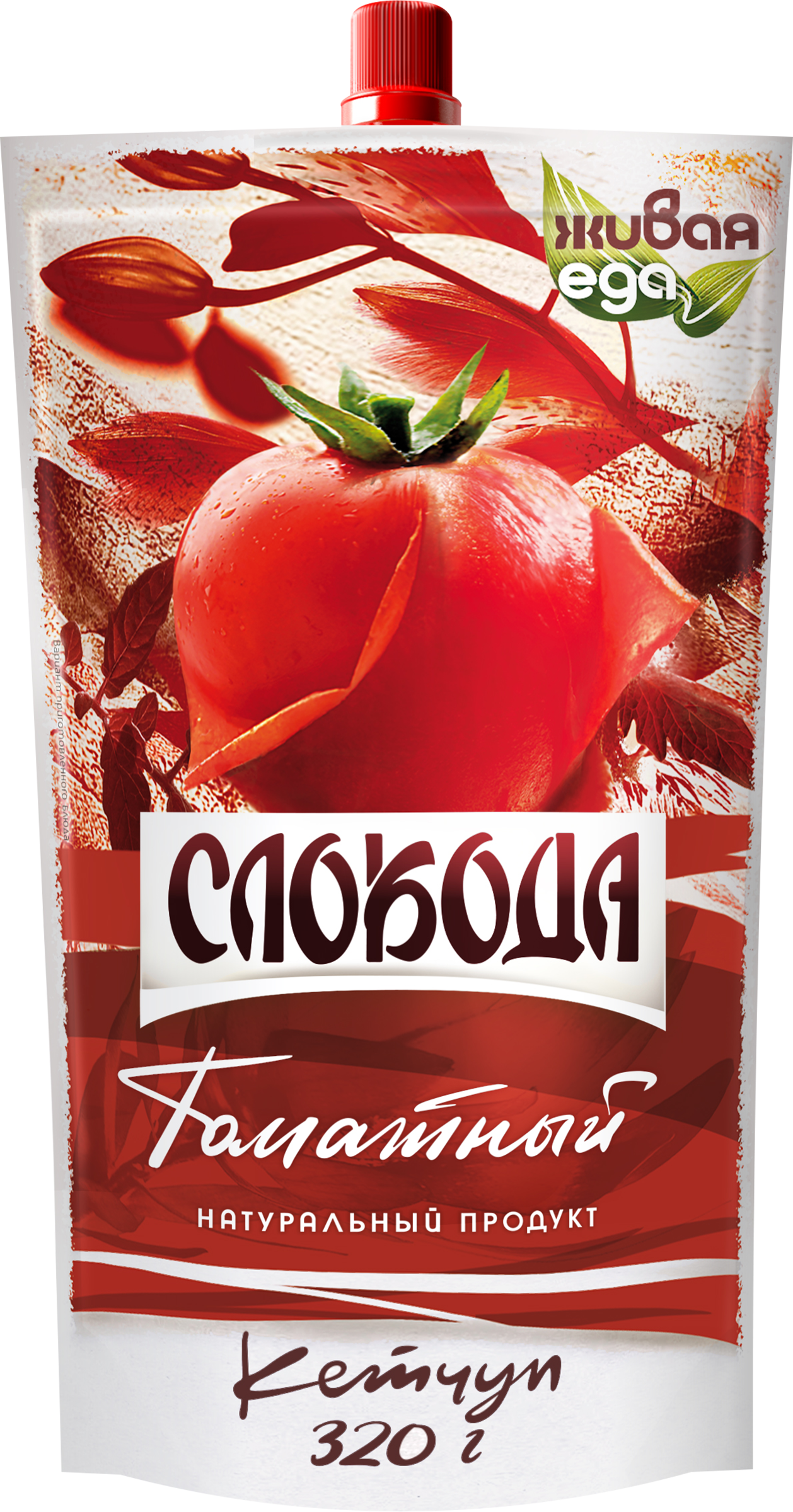 Изображение товара Кетчуп СЛОБОДА Томатный, 320г