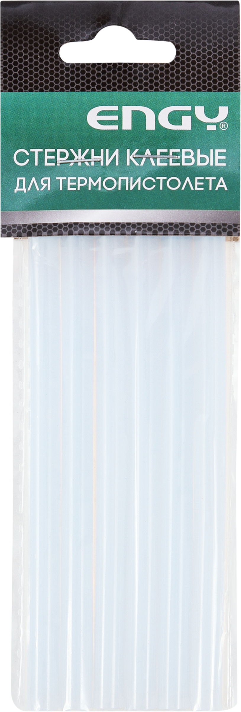 Изображение товара Стержни клеевые для термопистолета ENGY 0,7х10 см, 6 шт комплект