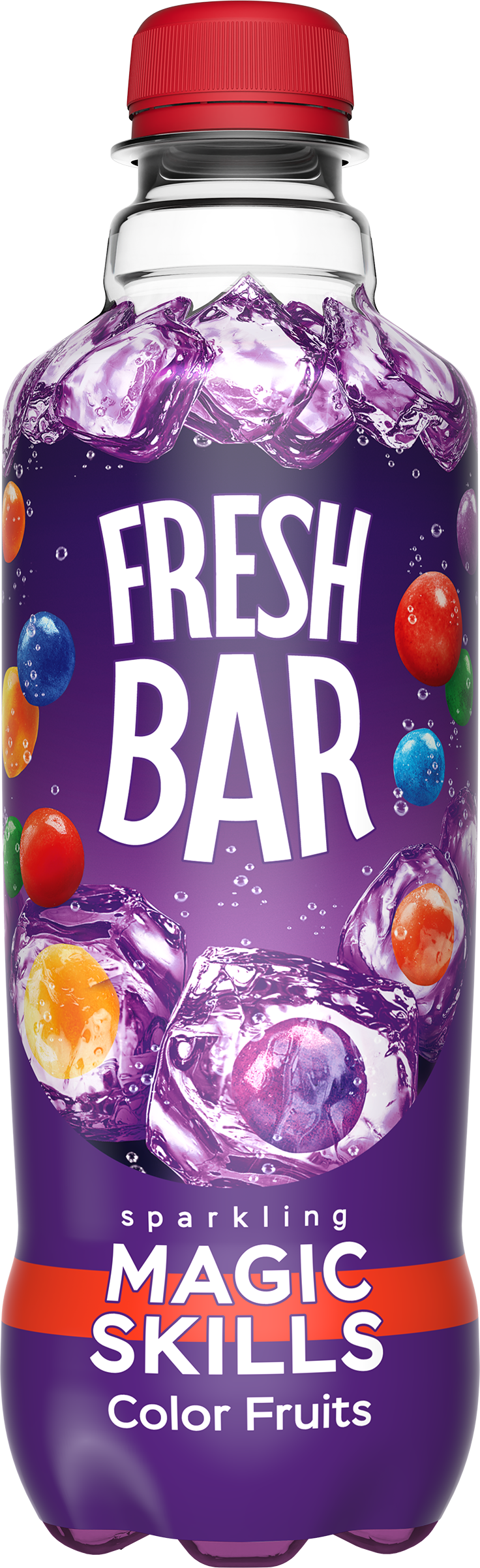 Изображение товара Газированный напиток FRESH BAR Мэджик Скиллс черная смородина и черника 0.48л