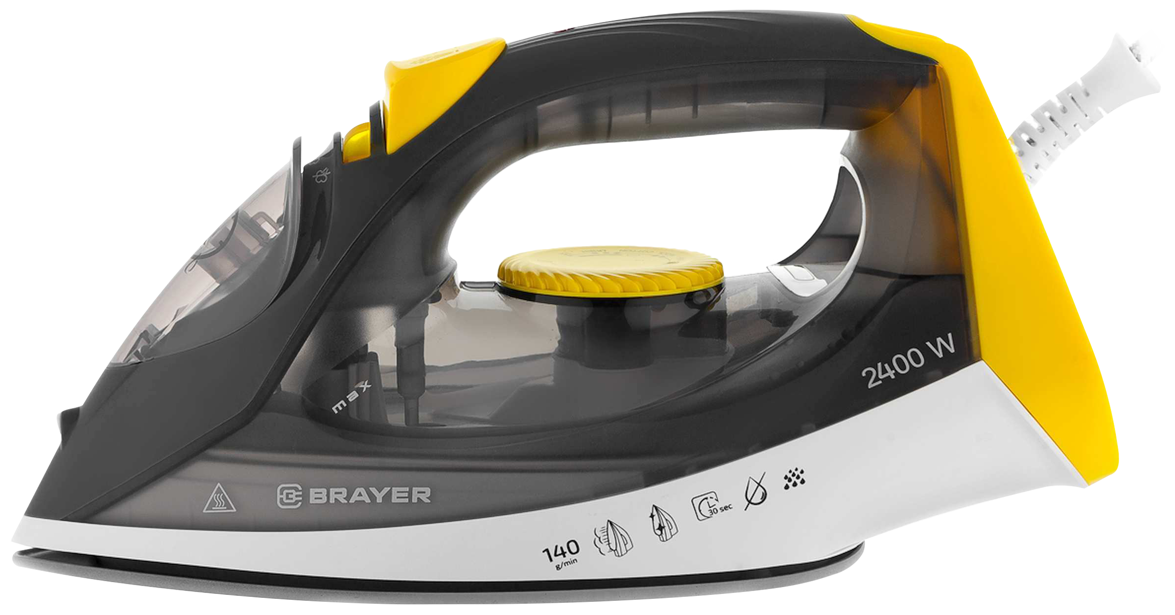 Изображение товара Утюг BRAYER 2400Вт вертикальное отпаривание антикапля самоочистка