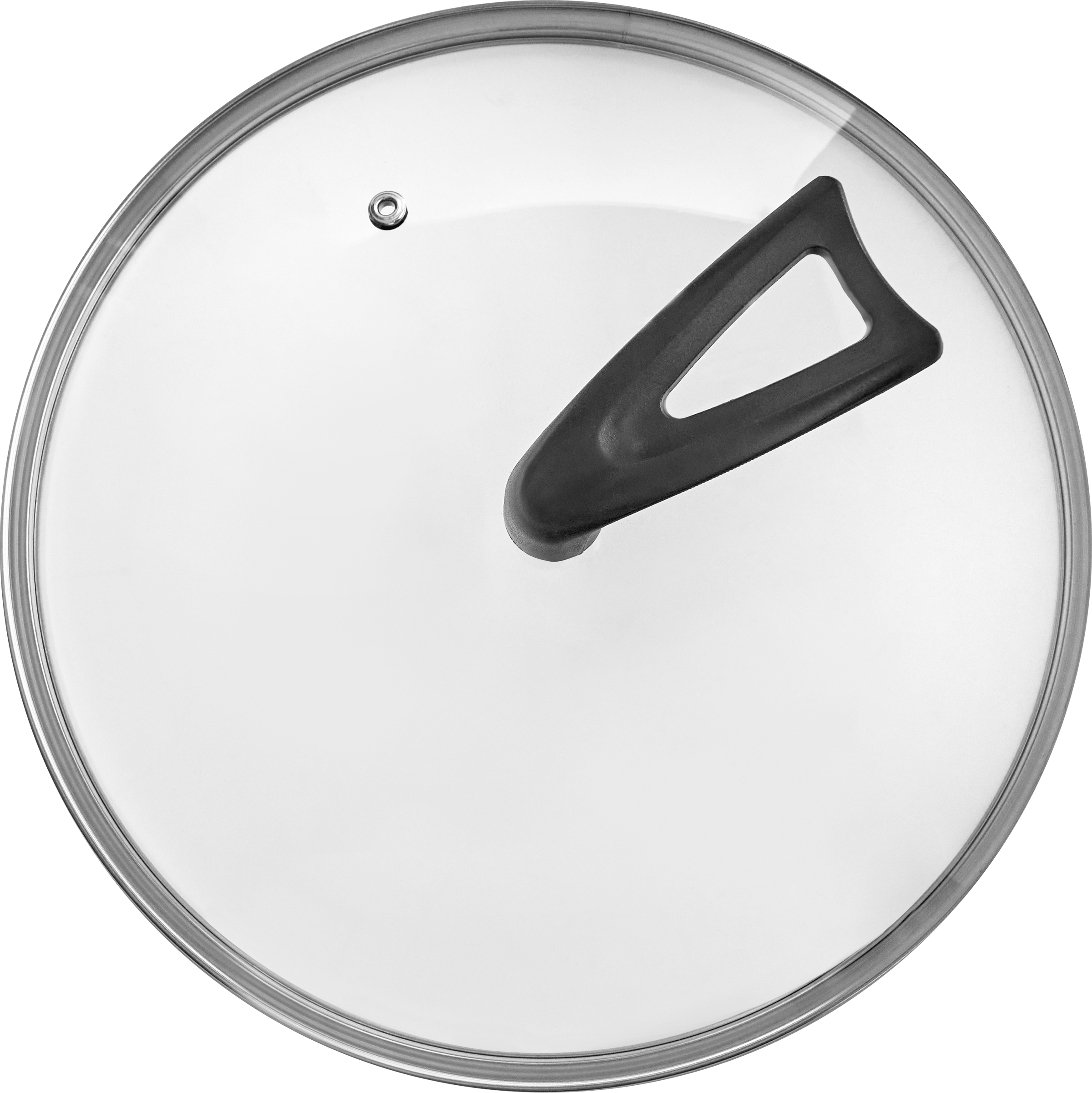 Изображение товара Крышка HOMECLUB Comfort 26см стеклянная с ручкой-подставкой, Россия