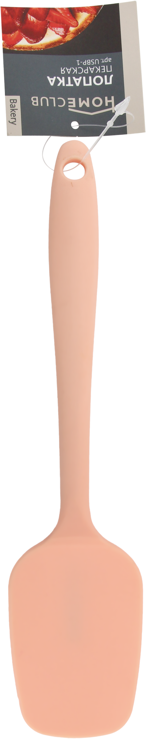 Изображение товара Лопатка пекарская HOMECLUB Bakery 20,5 см силикон для теста и выпечки