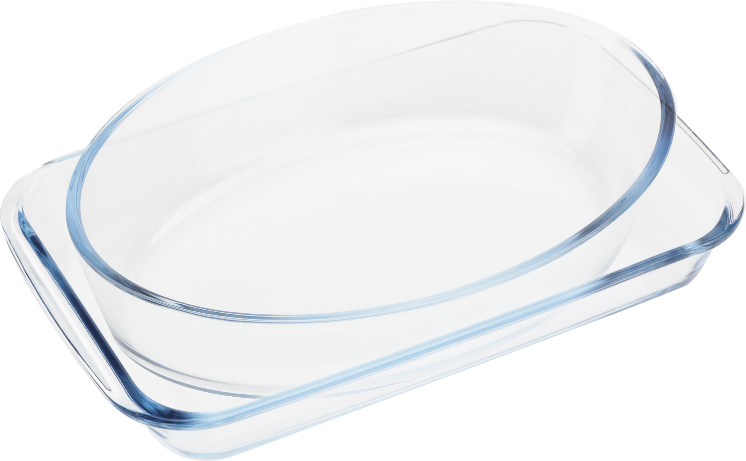 Изображение товара Набор форм для запекания HOMECLUB 2 предмета жаропрочное стекло