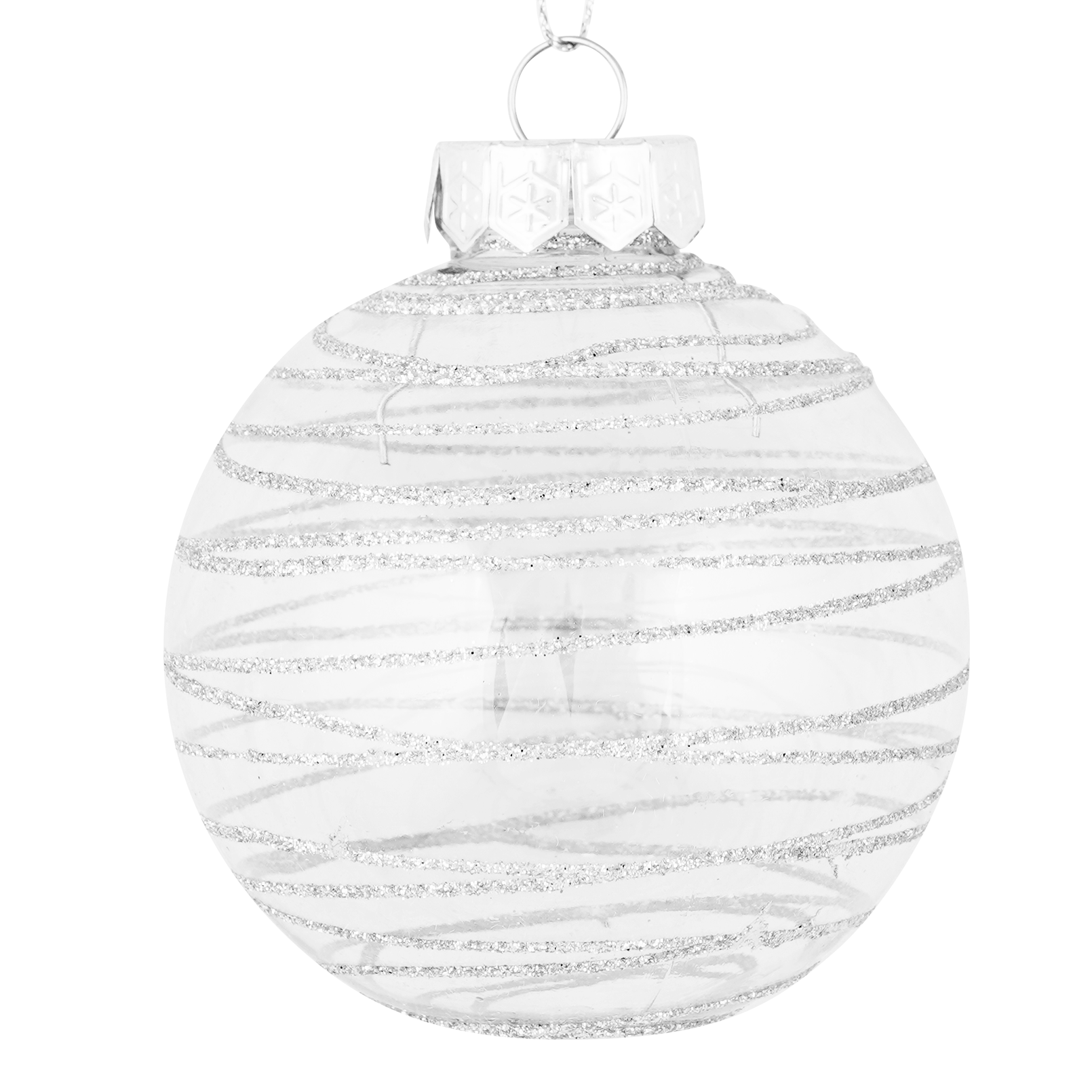 Изображение товара Элочный шар HOMECLUB Спирали Rainbow d=8см пластиковый радуга