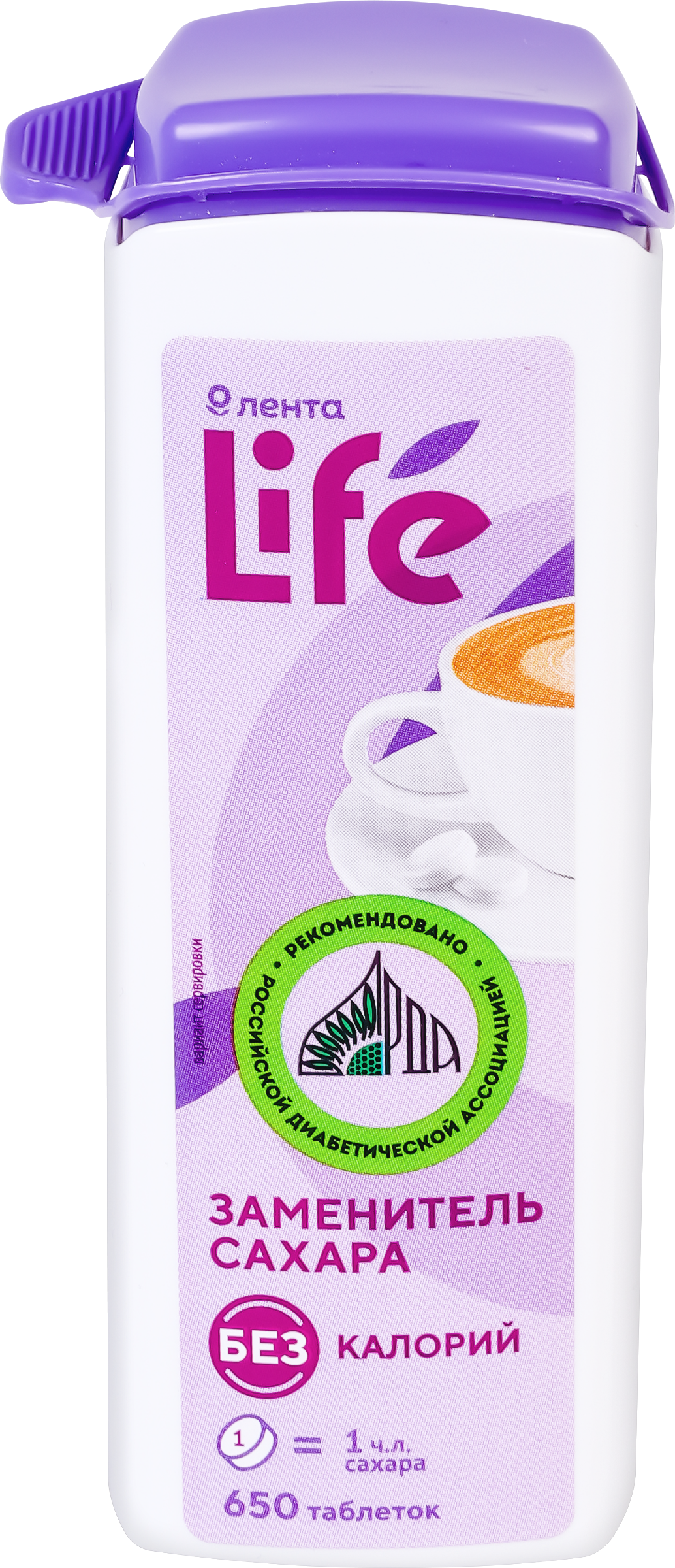 Изображение товара Заменитель сахара ЛЕНТА LIFE в таблетках, 650шт
