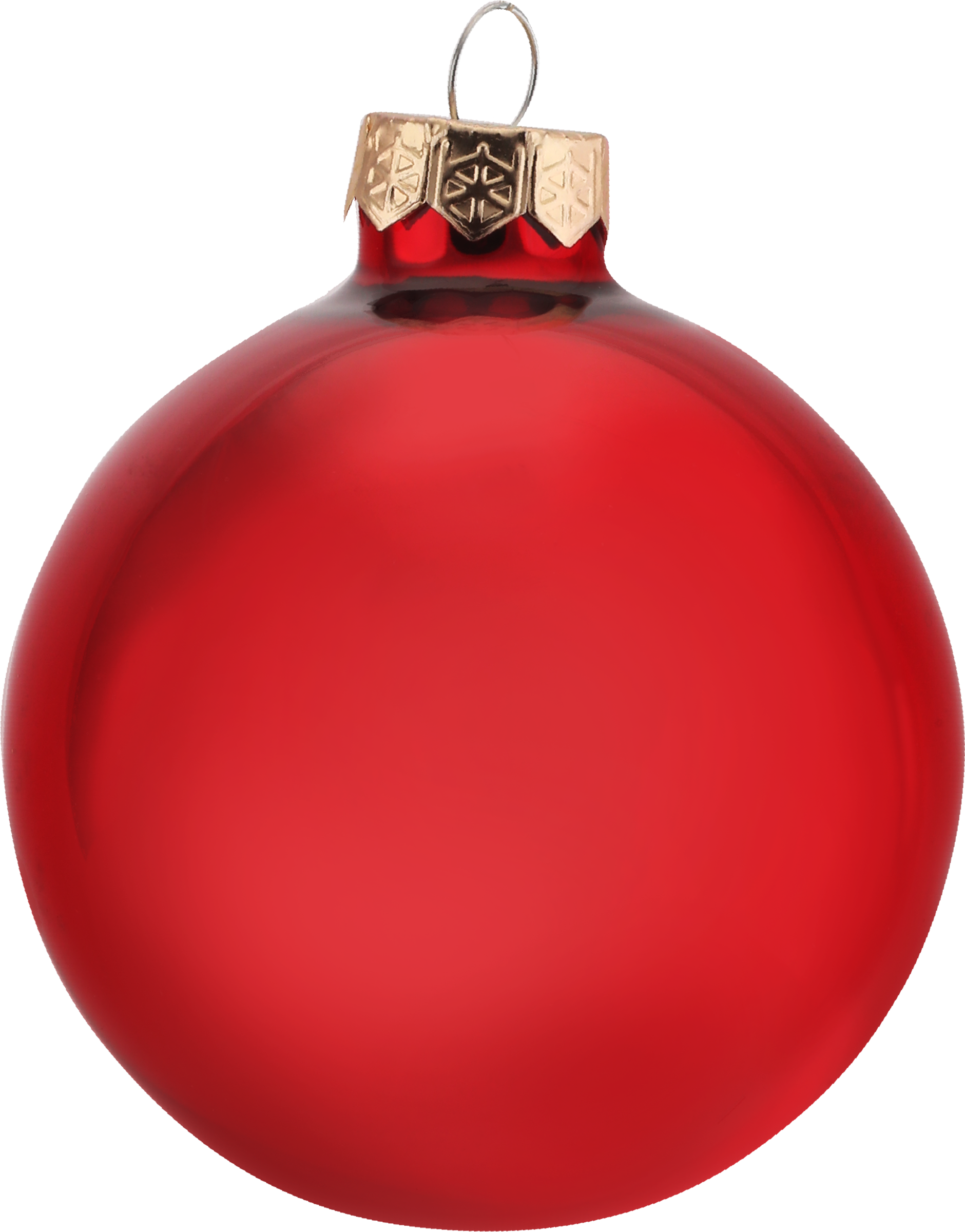 Изображение товара Набор стеклянных шаров для елки HOMECLUB PREMIUM 8 шт красные d7см Арт 9917374