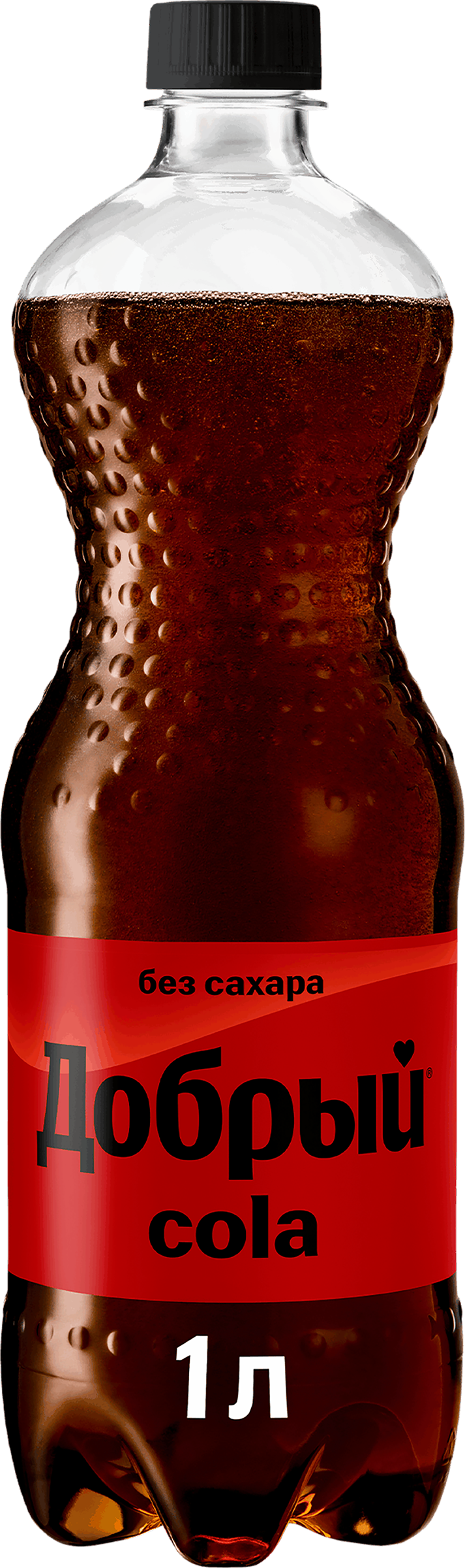 Изображение товара Напиток ДОБРЫЙ Cola без сахара сильногазированный, 1л