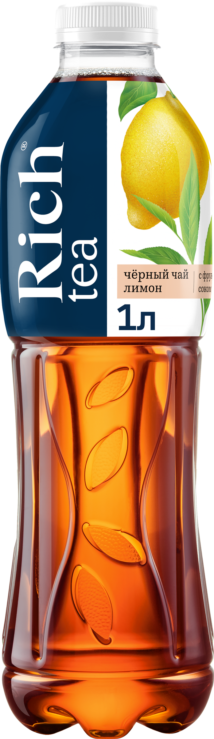 Изображение товара Напиток RICH Черный чай Лимон, 1л