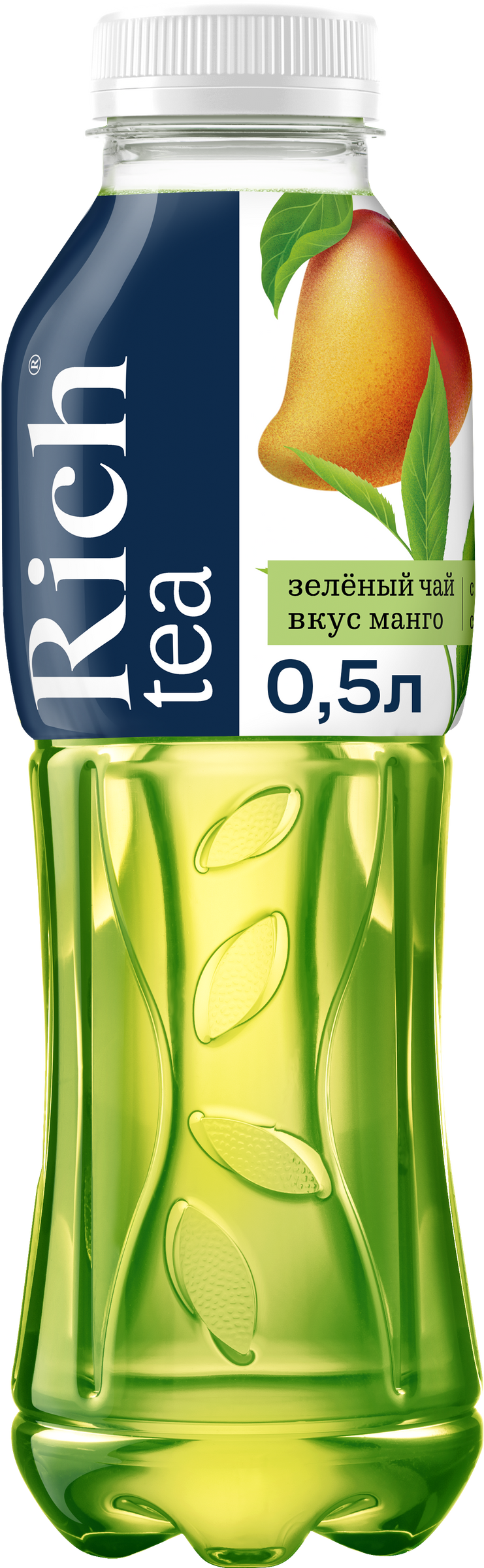 Изображение товара Напиток RICH Зеленый чай Манго, 0.5л