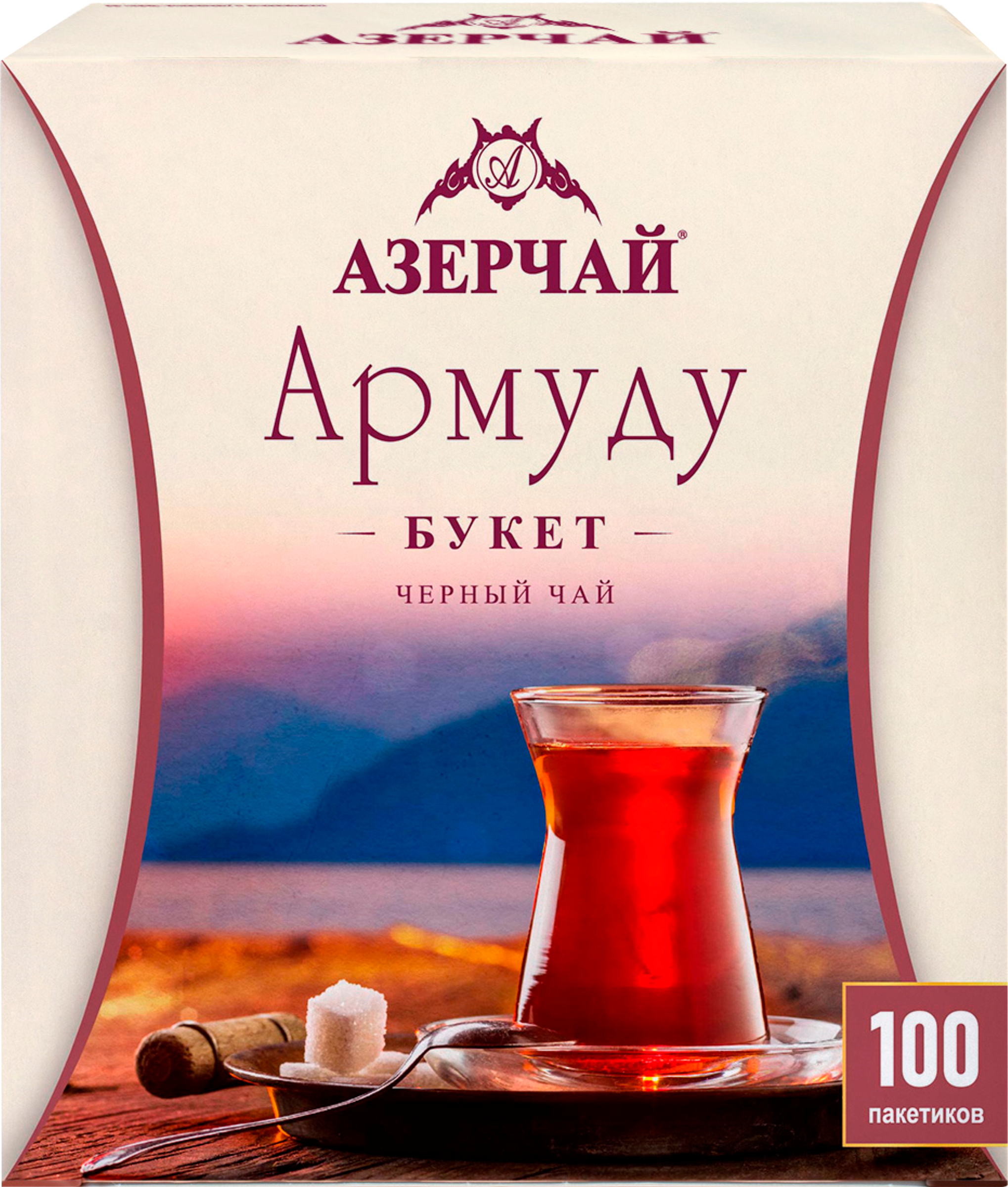 Изображение товара Чай черный АЗЕРЧАЙ Армуду Букет, 100пак