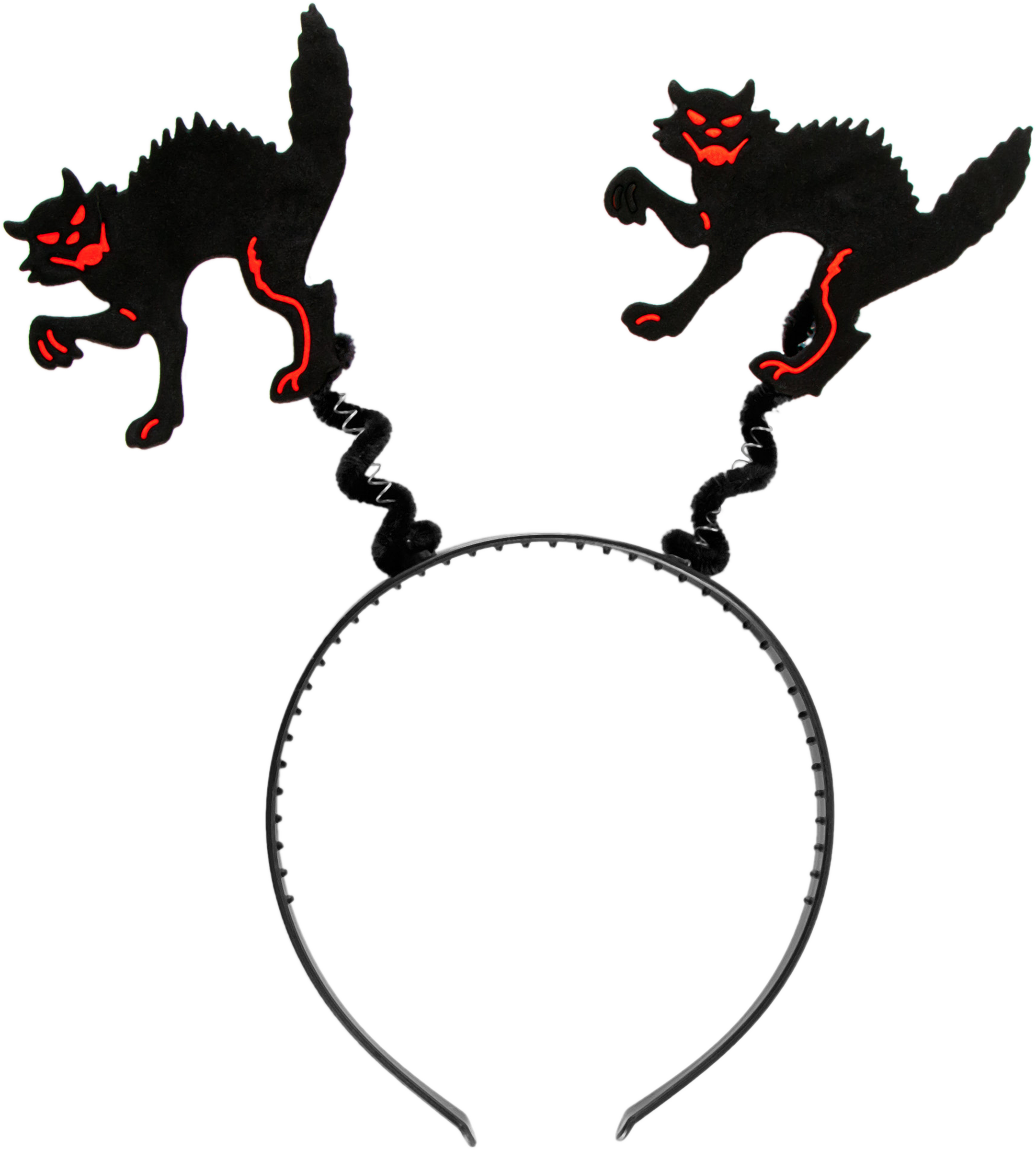 Изображение товара Ободок карнавальный B&H Черные кошки Арт. W0302