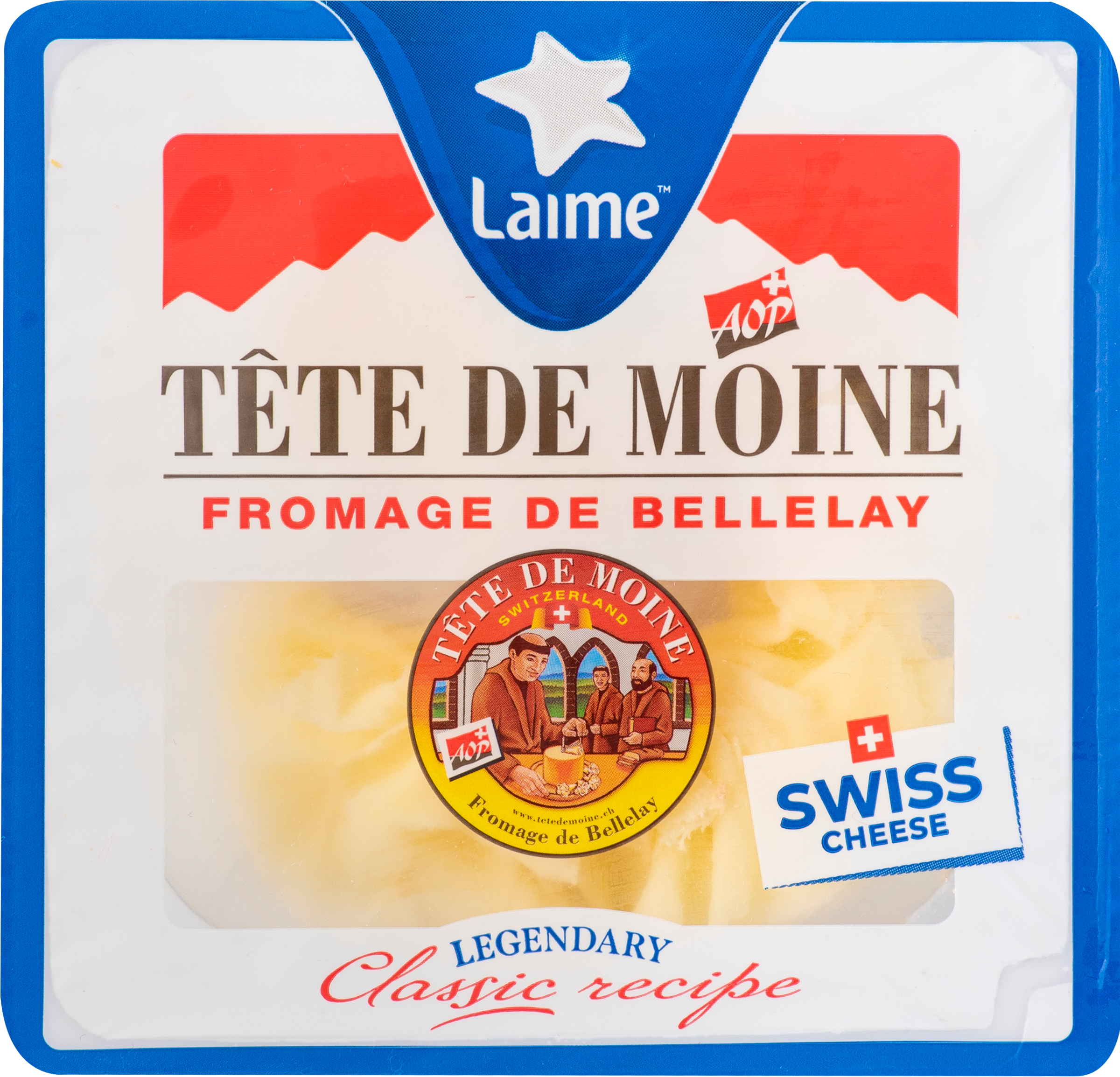 Изображение товара Сыр Тет де Муан 51% розочки без змж 50г ЛАЙМЕ