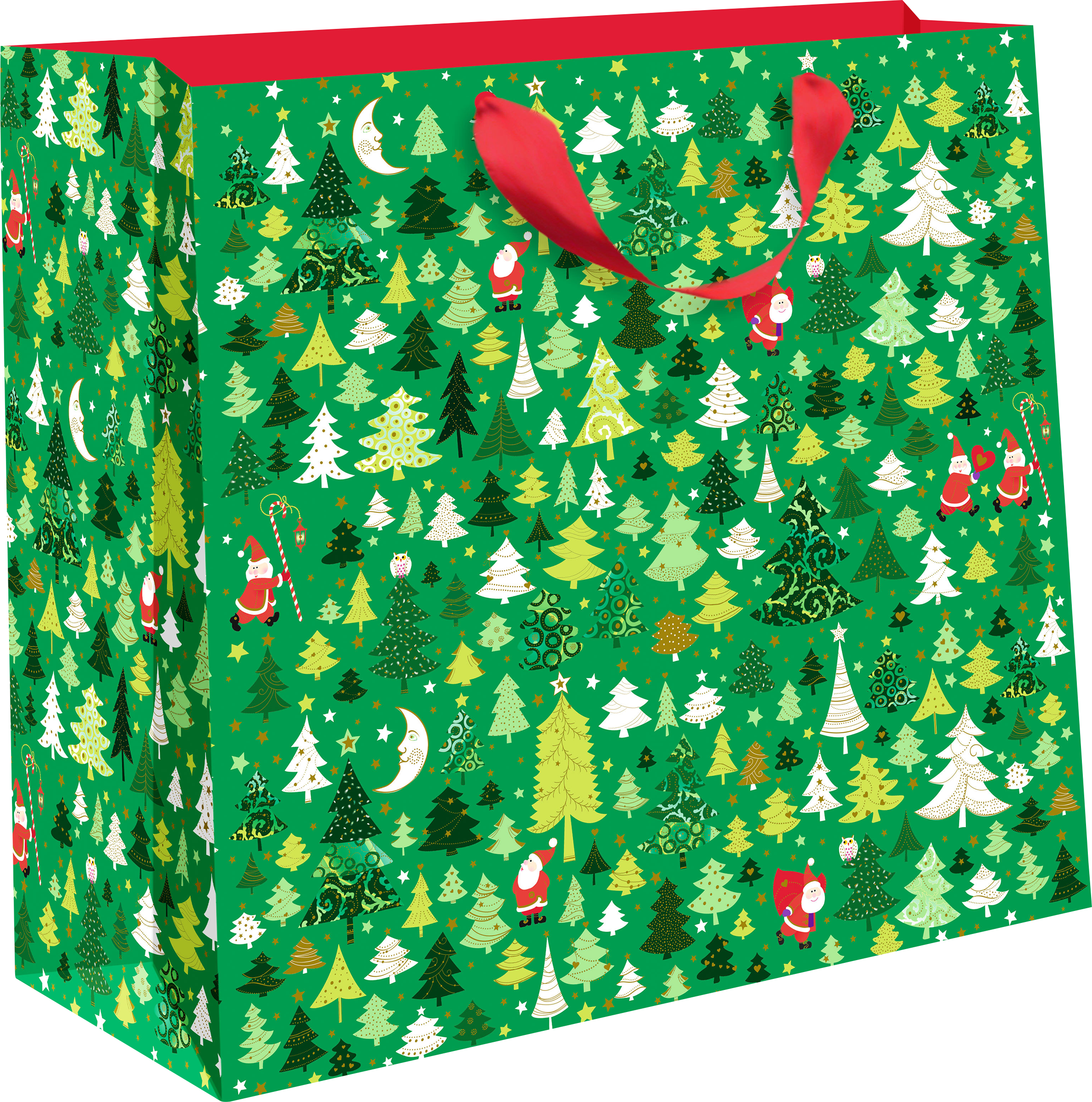 Изображение товара Пакет подарочный АРТ ДИЗАЙН Турновски НГ размер S 18х18 см