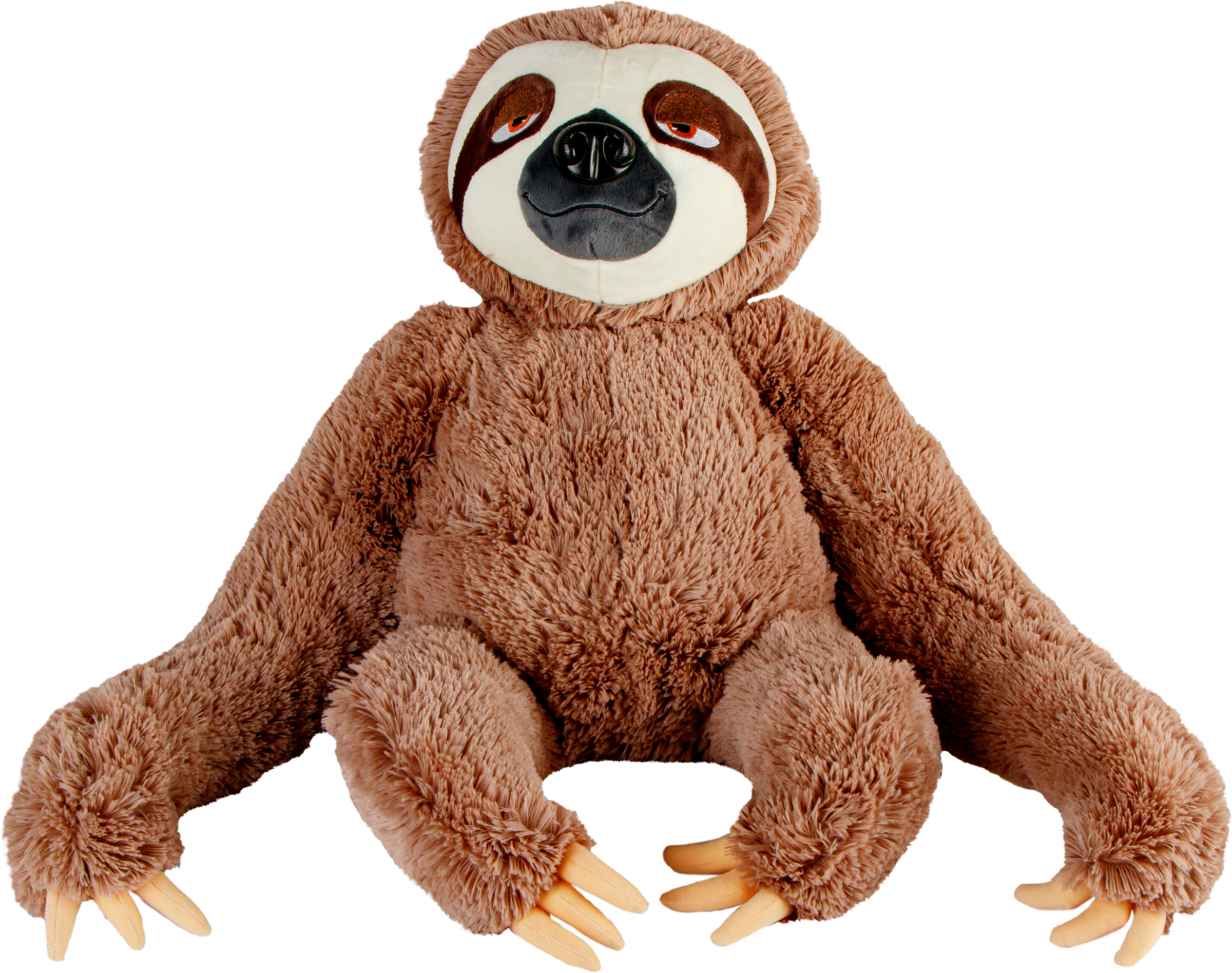 Изображение товара Мягкая игрушка FANCY Ленивец Орангутан Макарка 9x23x10,5см гипоаллергенный мех